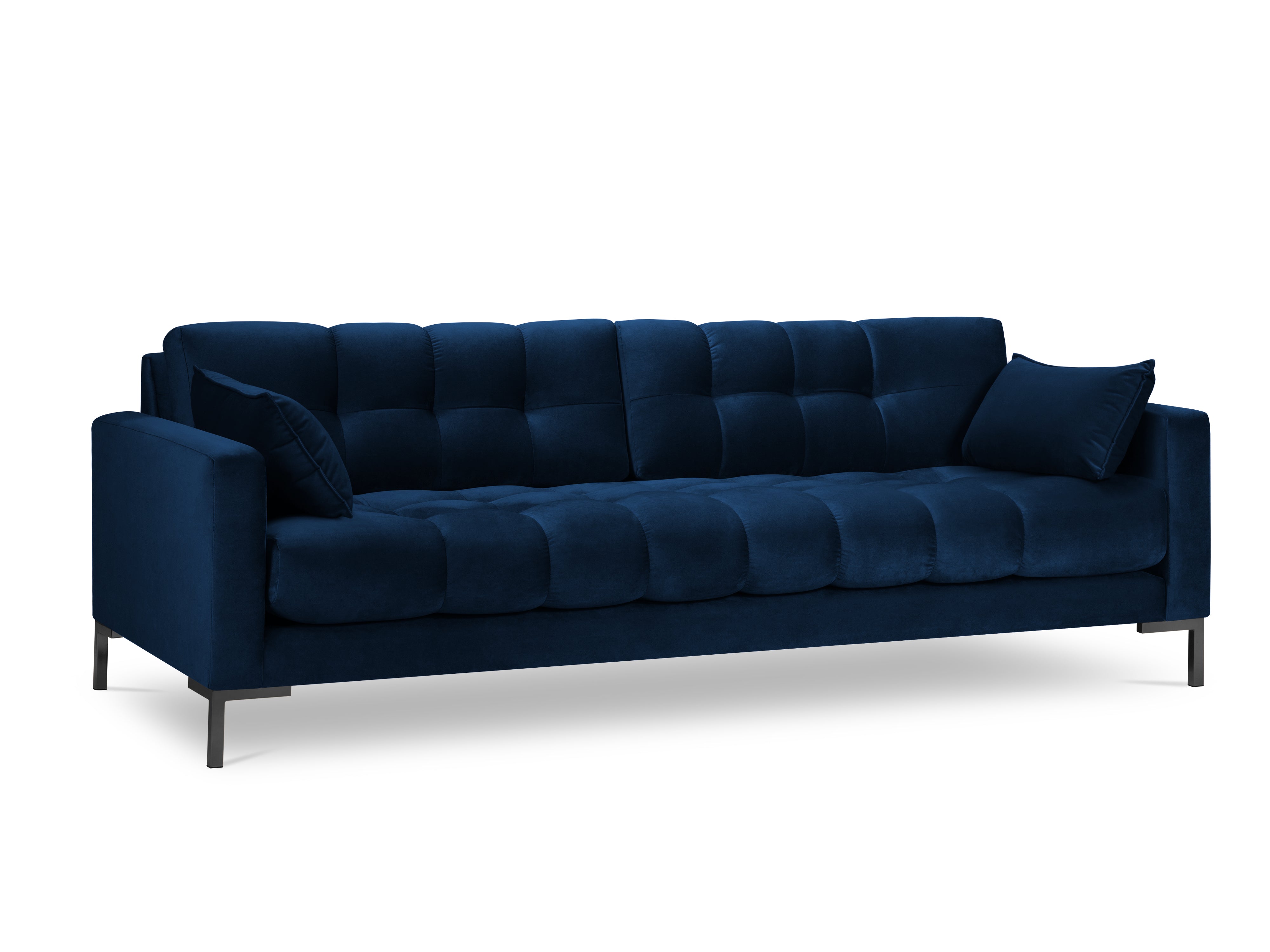 Velvet 4-person sofa