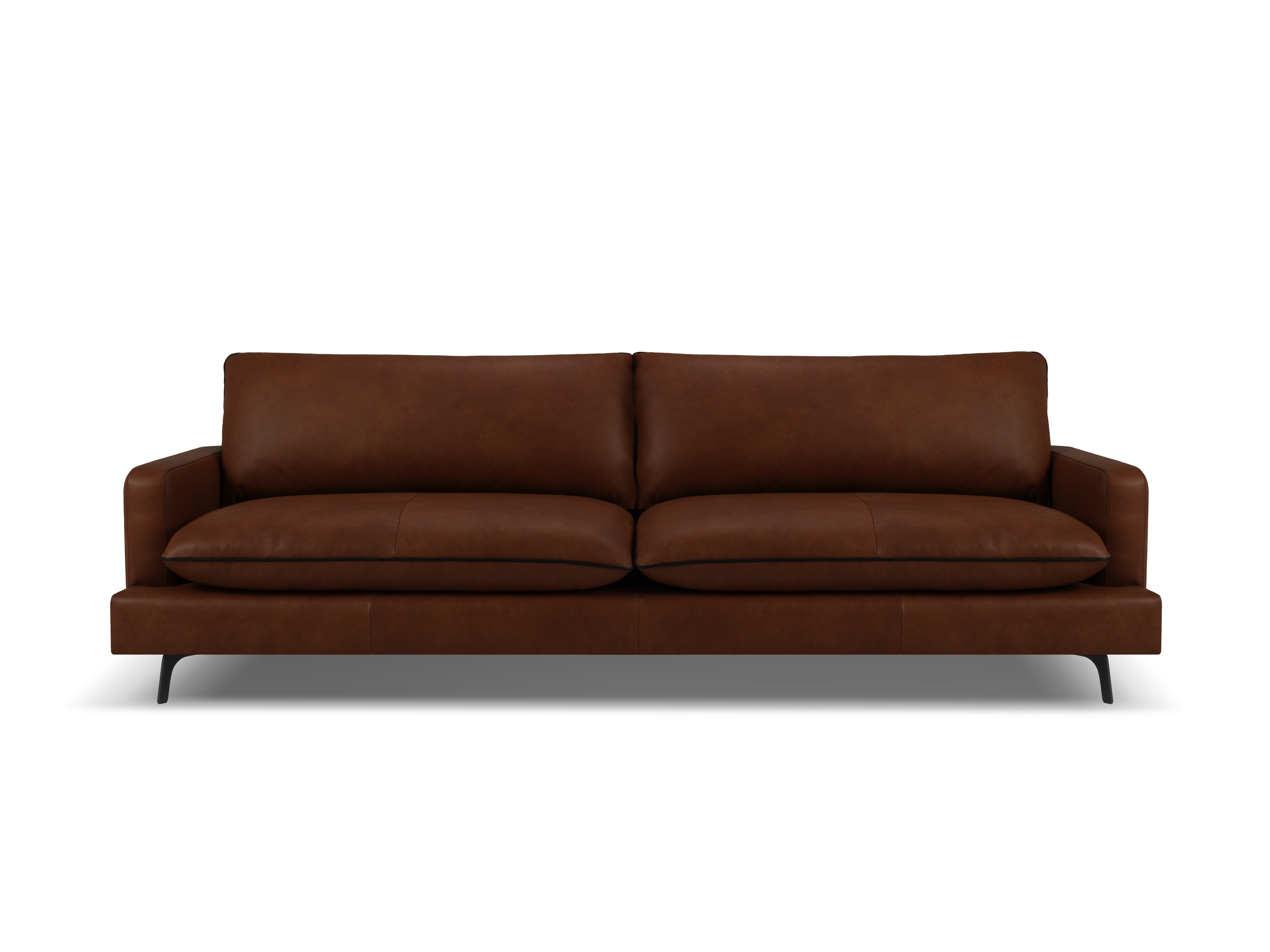 Genuine Leather Sofa, "Virna", 4 Seats, 260x95x85
Made in Europe, Micadoni, Eye on Design