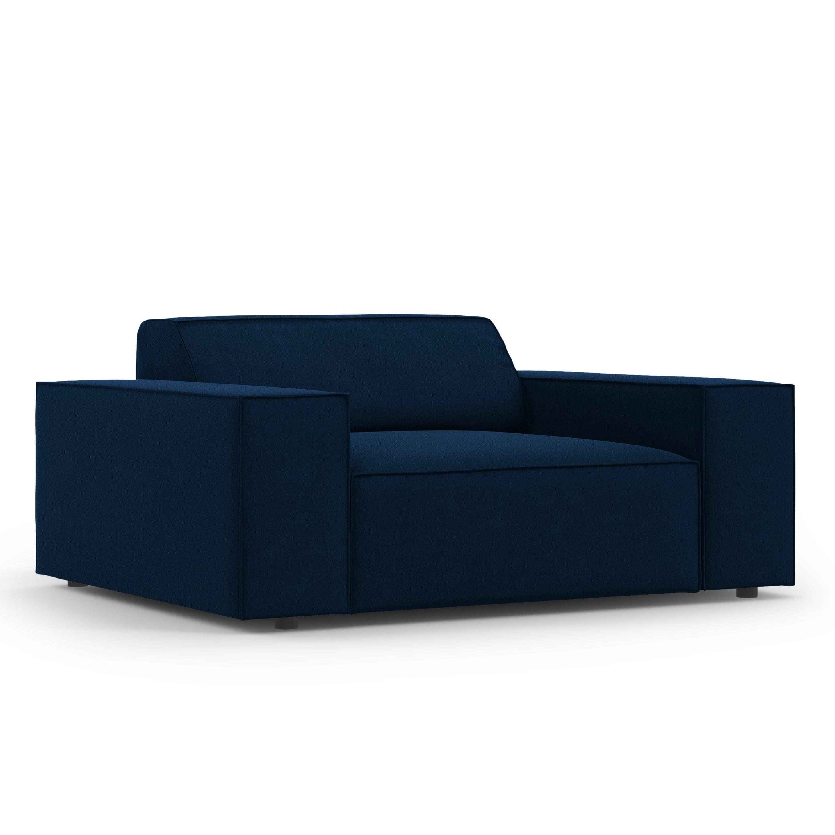 Fotel aksamitny JODIE granat królewski Micadoni    Eye on Design