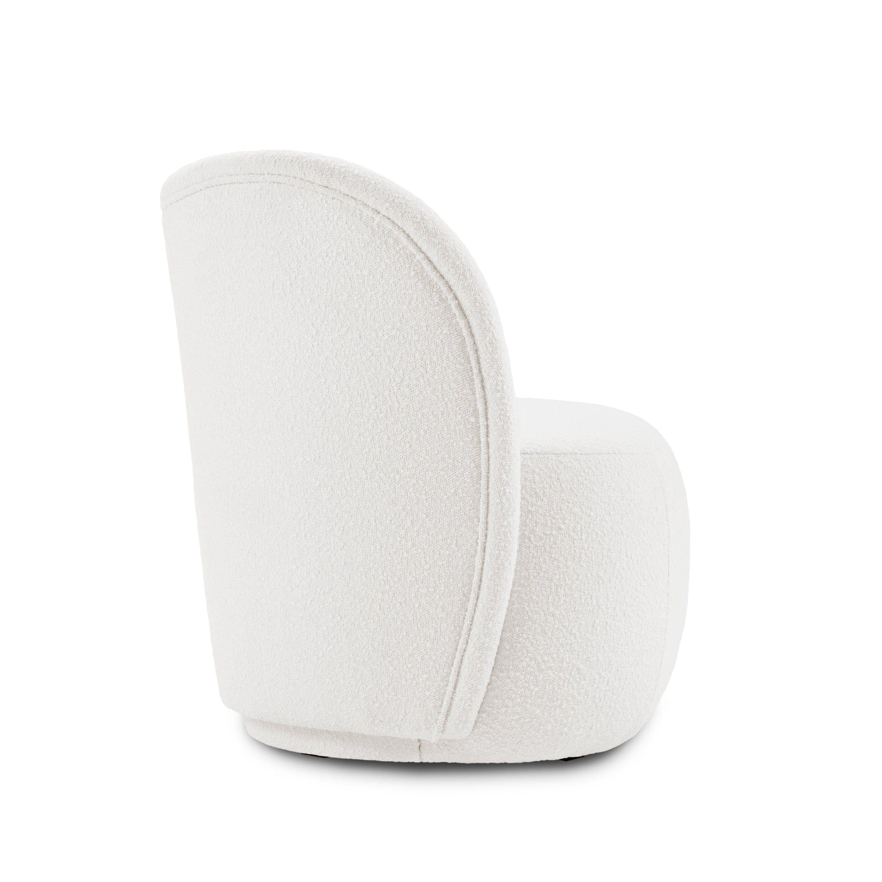 Fotel SAAMIT boucle beżowy Micadoni    Eye on Design