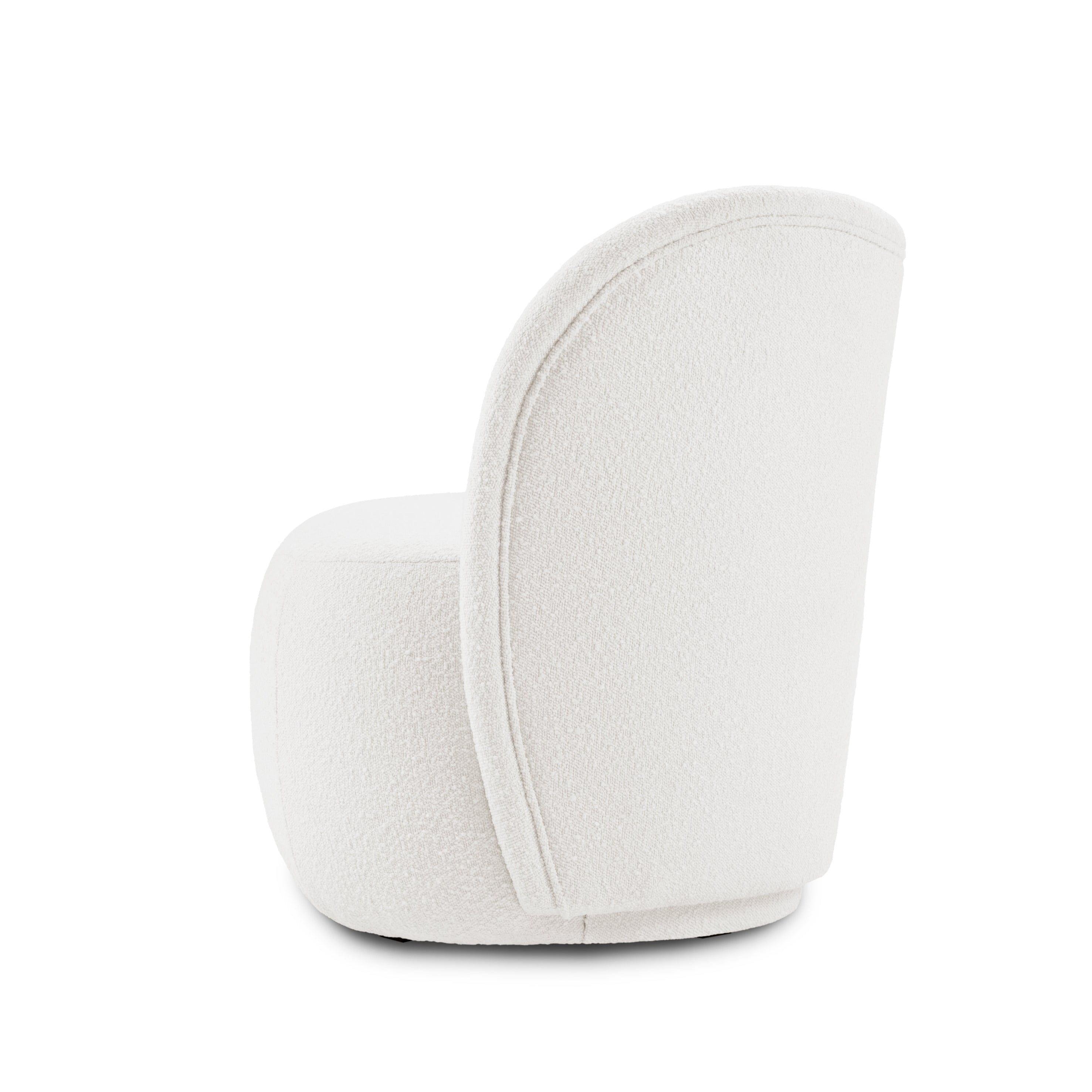 Fotel SAAMIT boucle beżowy Micadoni    Eye on Design