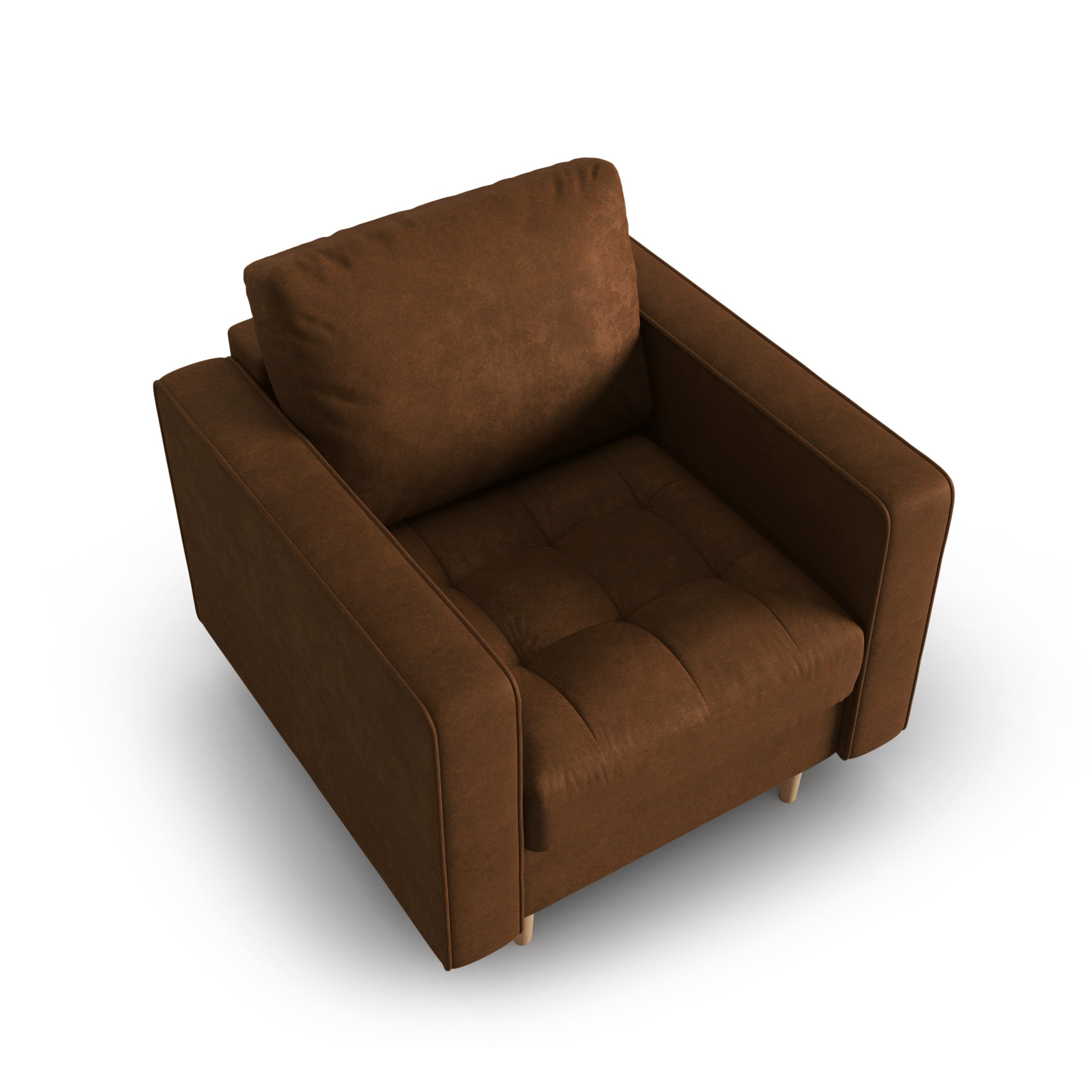 armchair with armrests Cuoio