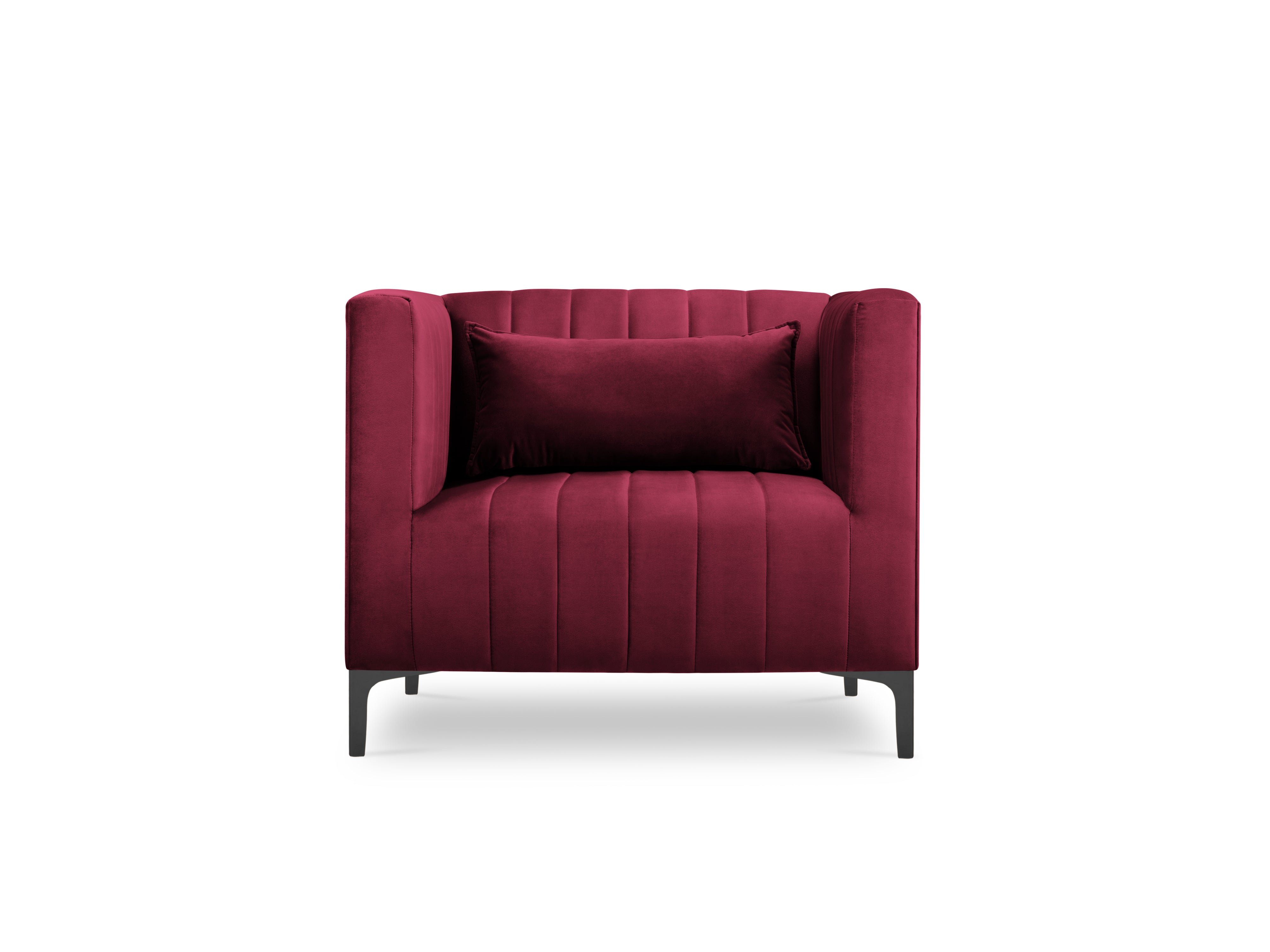 Annite armchair with stitching