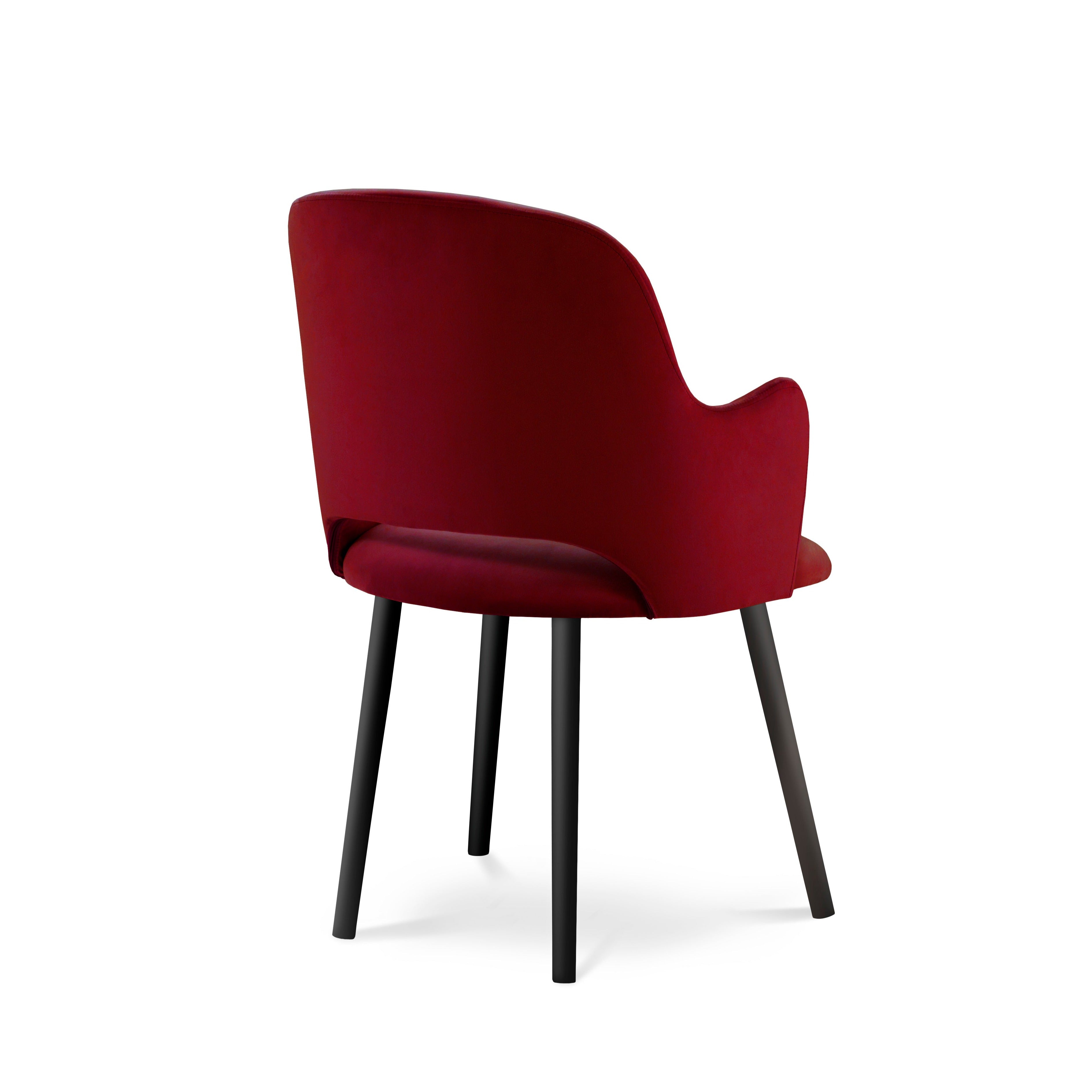 Red gloss chair