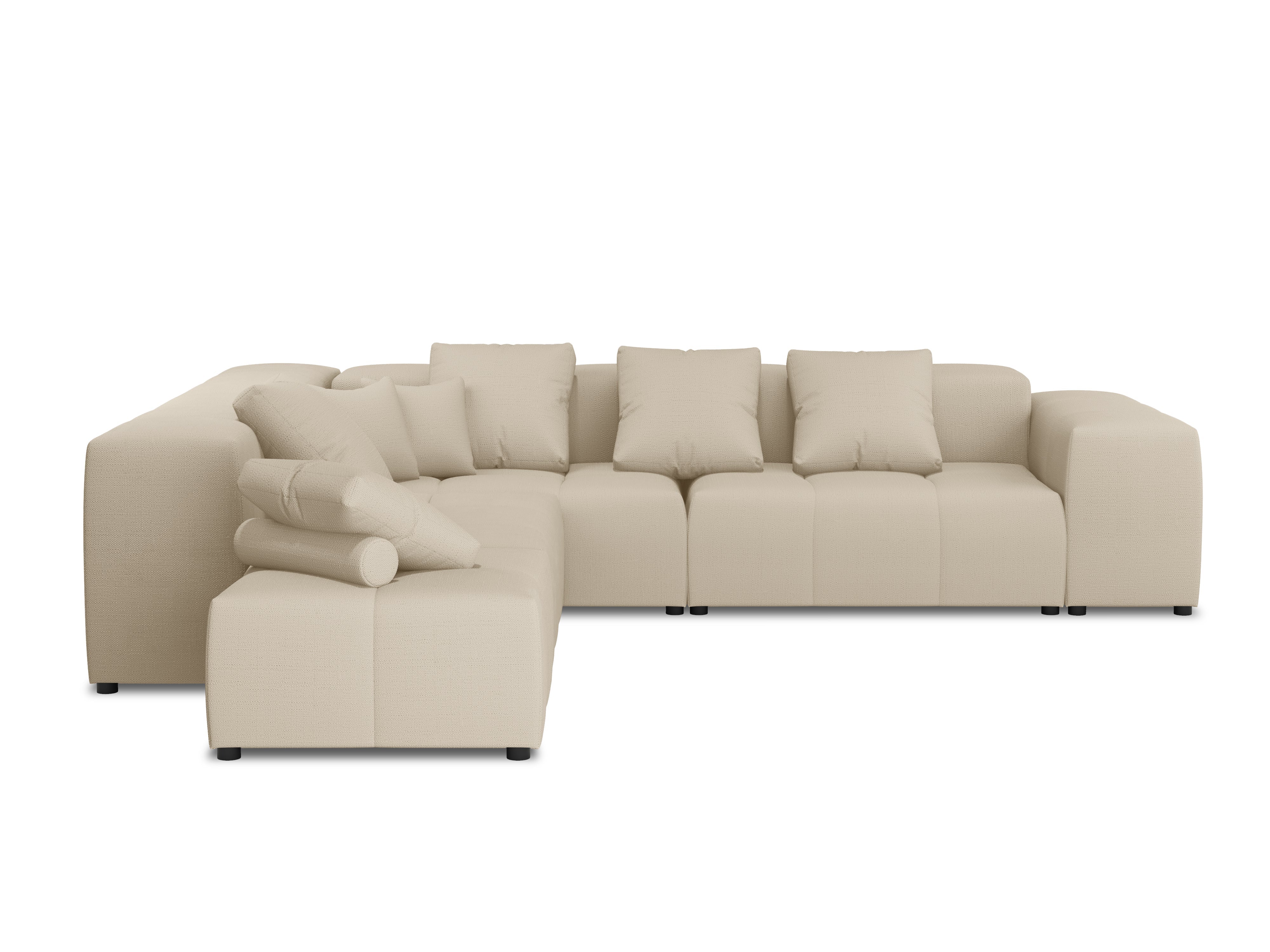 Modular large 5 seater sofa MARGO beige