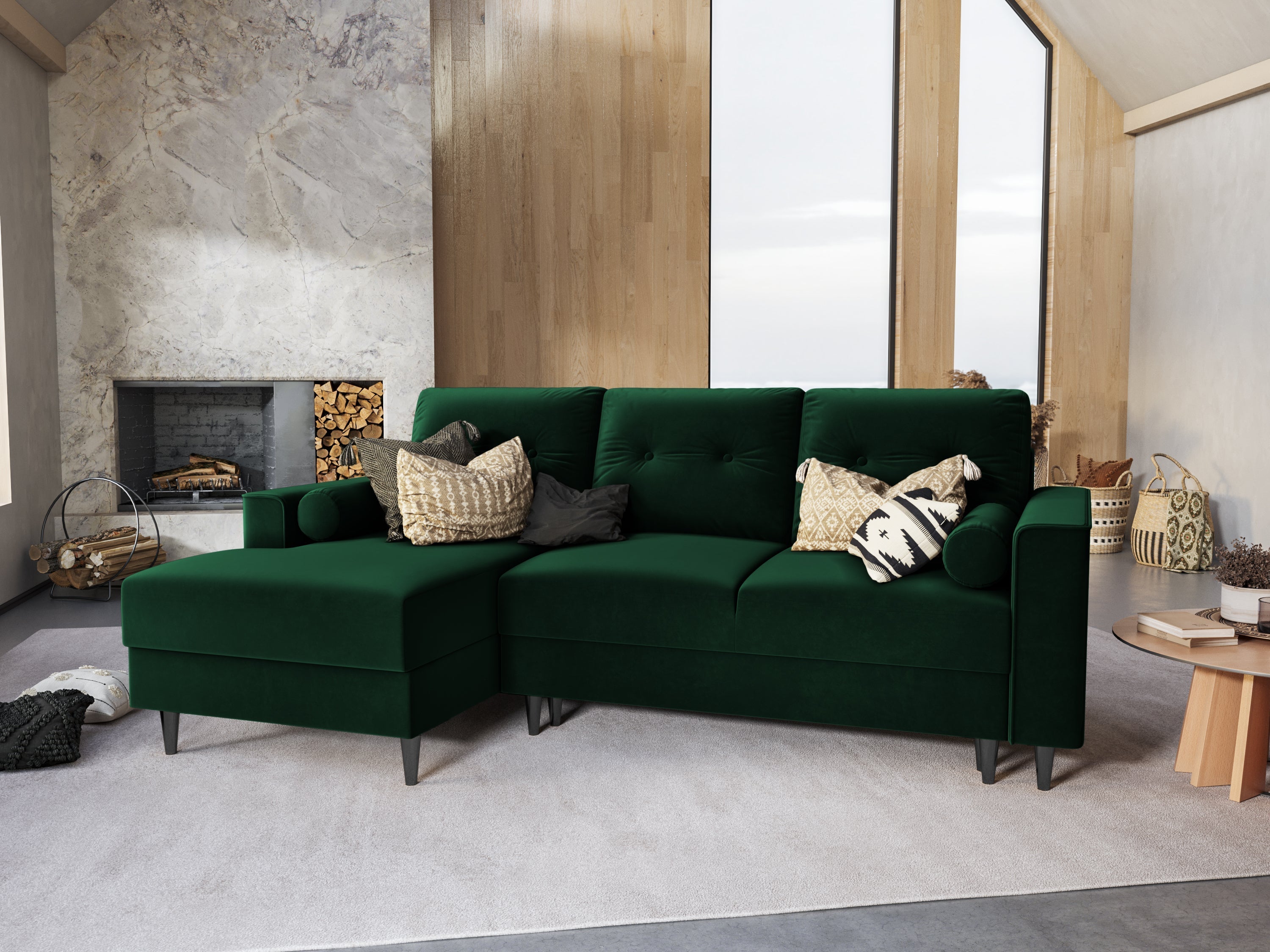 A corner for a modern living room