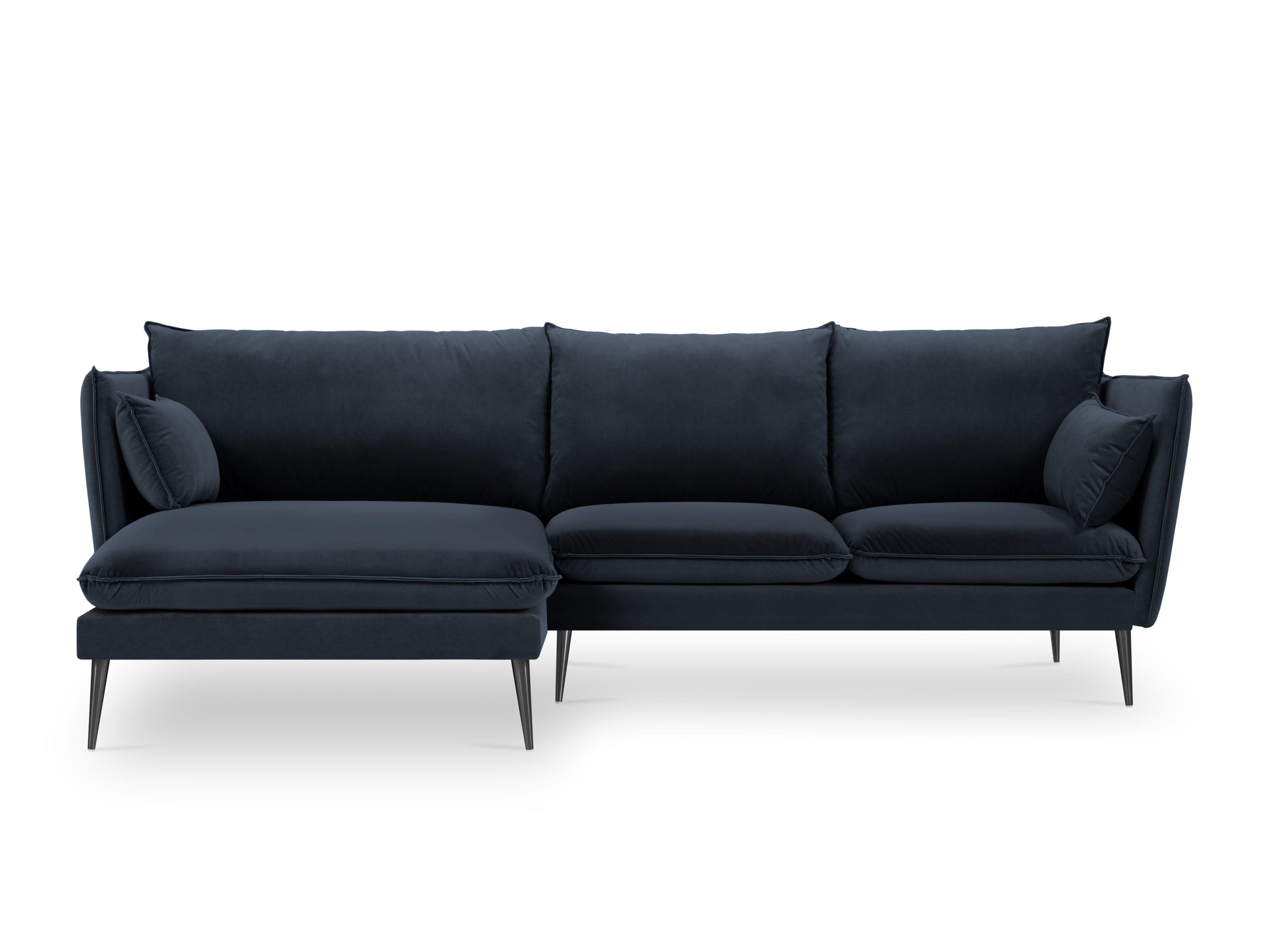 dark blue corner sofa