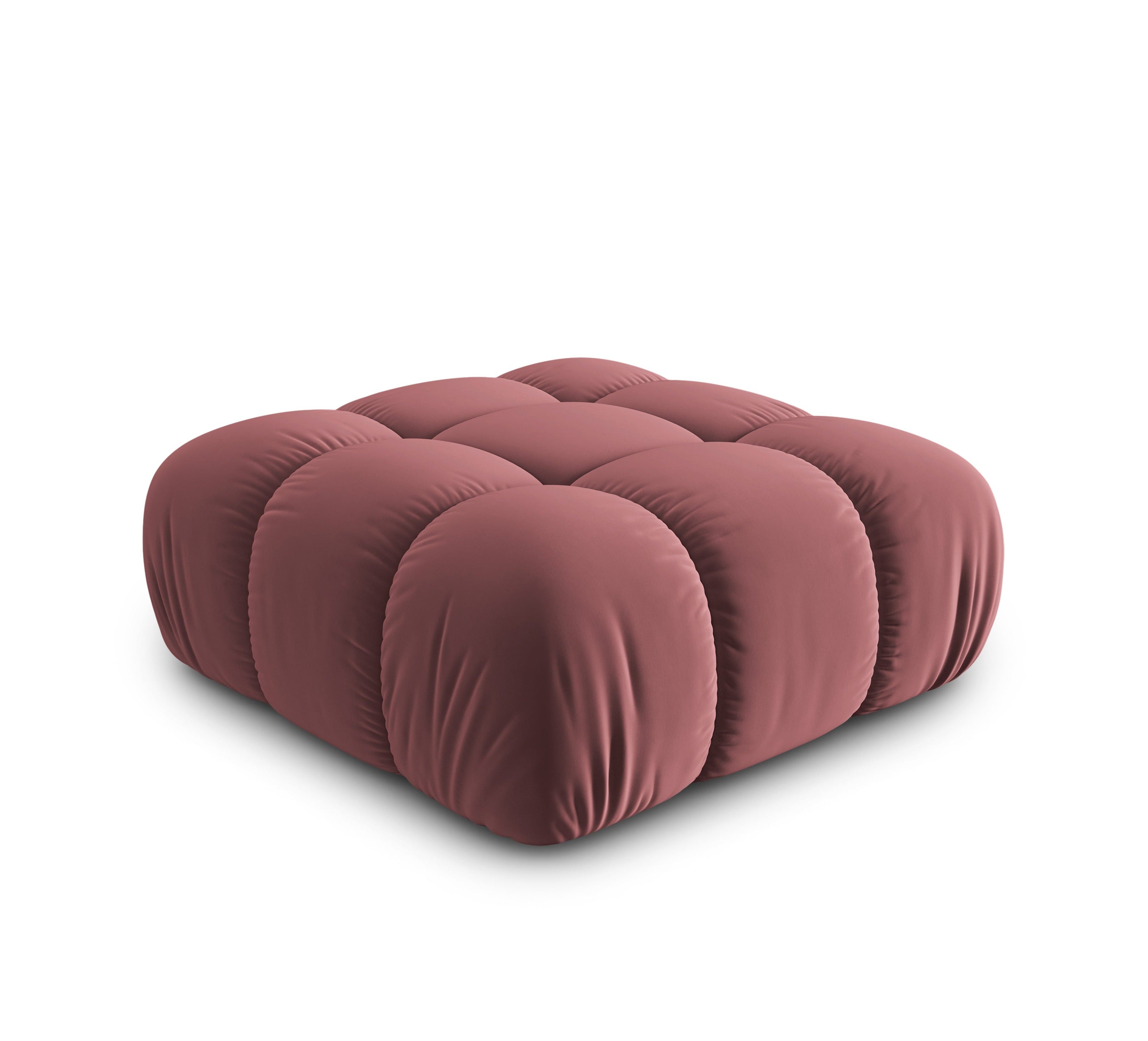 Velvet Pouf, "Bellis", 1 Seat, Pink, 94x94x39
Made in Europe, Micadoni, Eye on Design