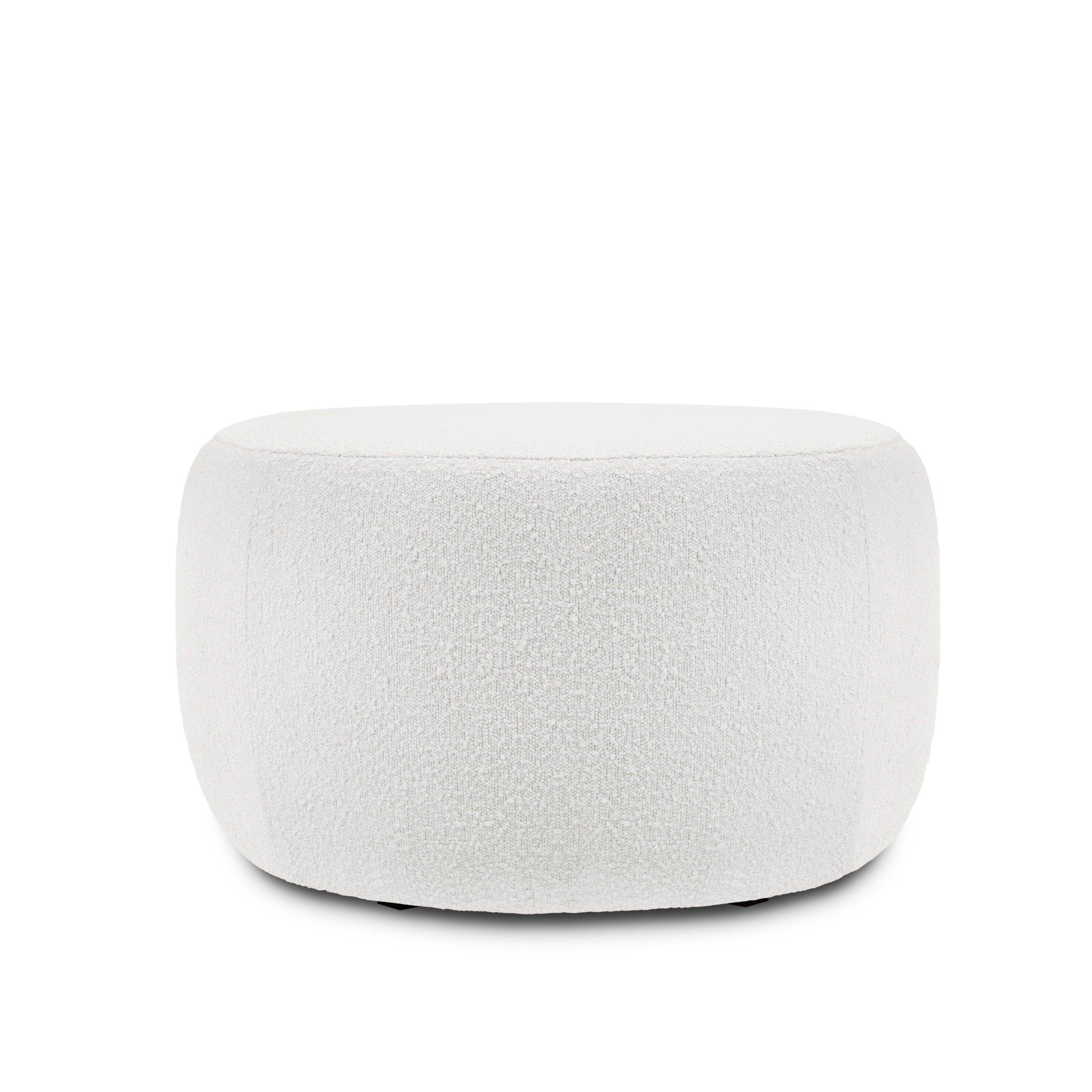 SAAMIT boucle beige pouffe