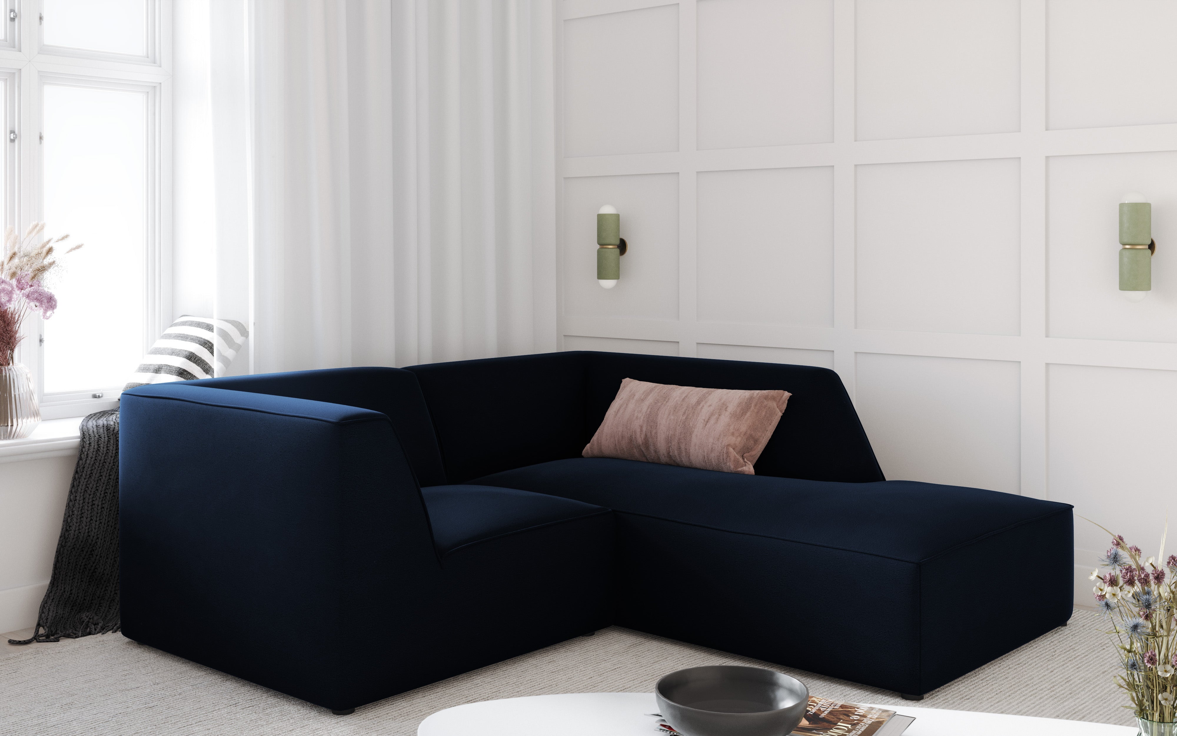 A corner for a minimalist interior