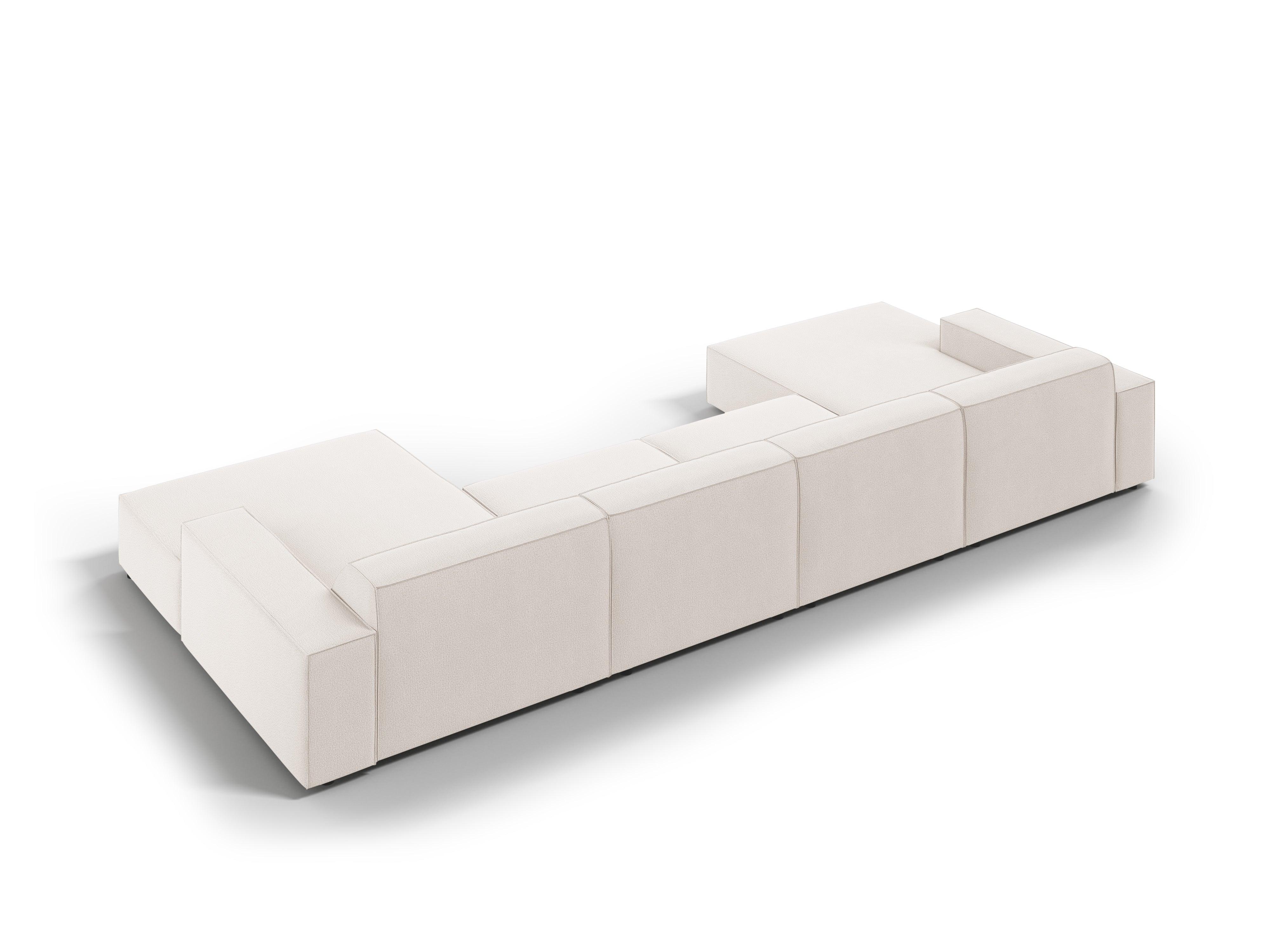 Sofa panoramiczna JODIE jasnobeżowy Micadoni    Eye on Design
