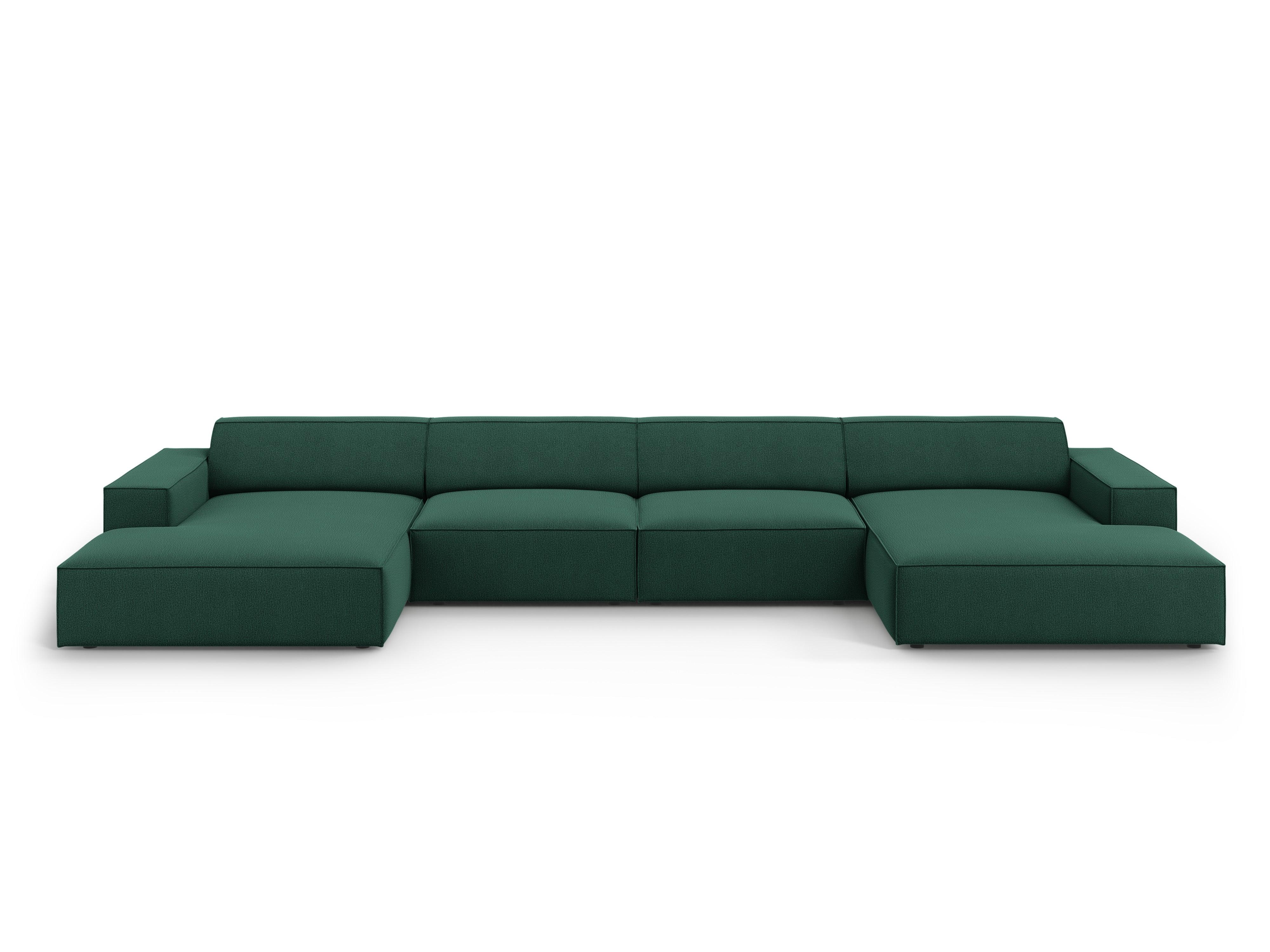 Sofa panoramiczna JODIE zielony Micadoni    Eye on Design