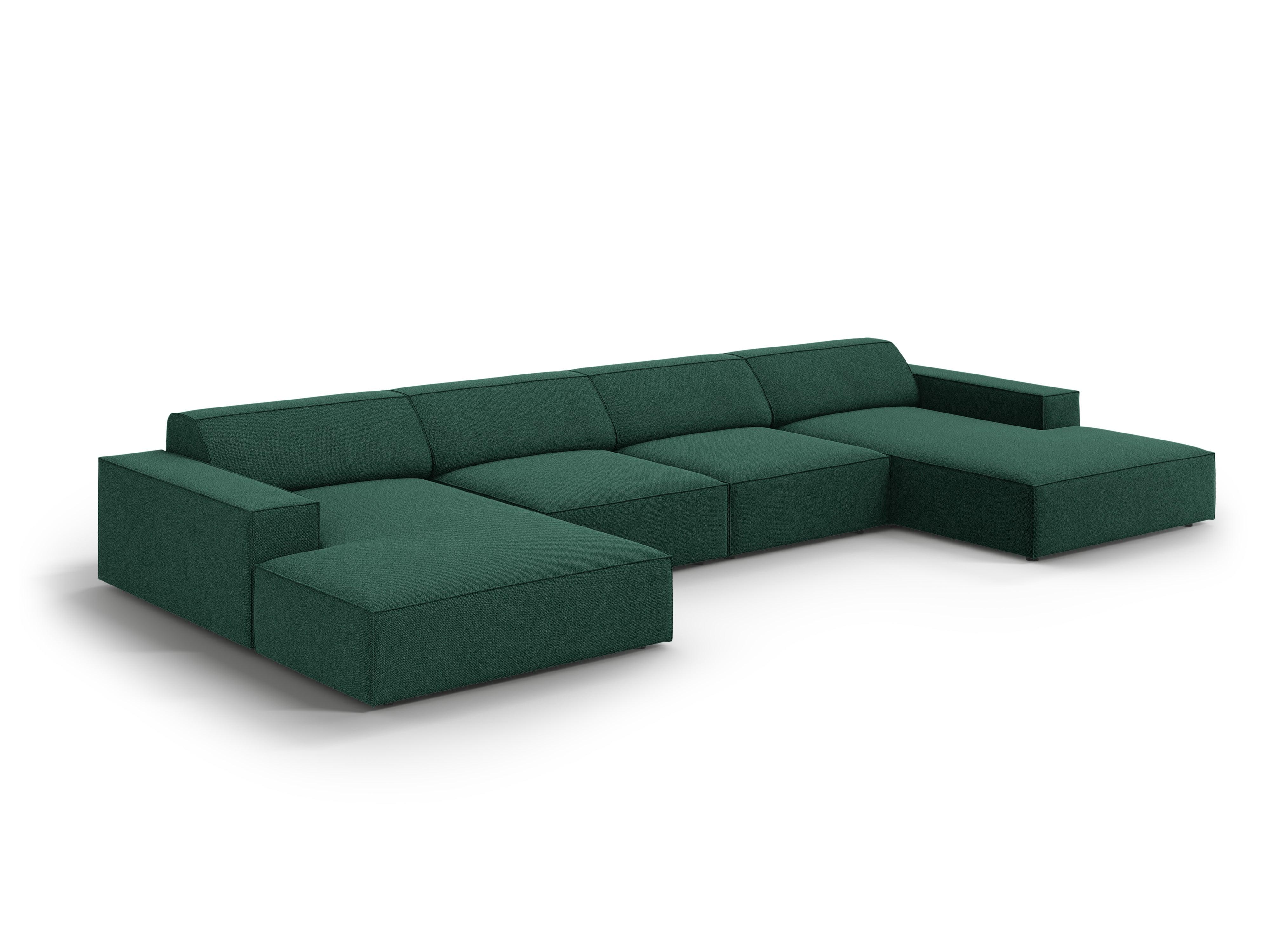 Sofa panoramiczna JODIE zielony Micadoni    Eye on Design
