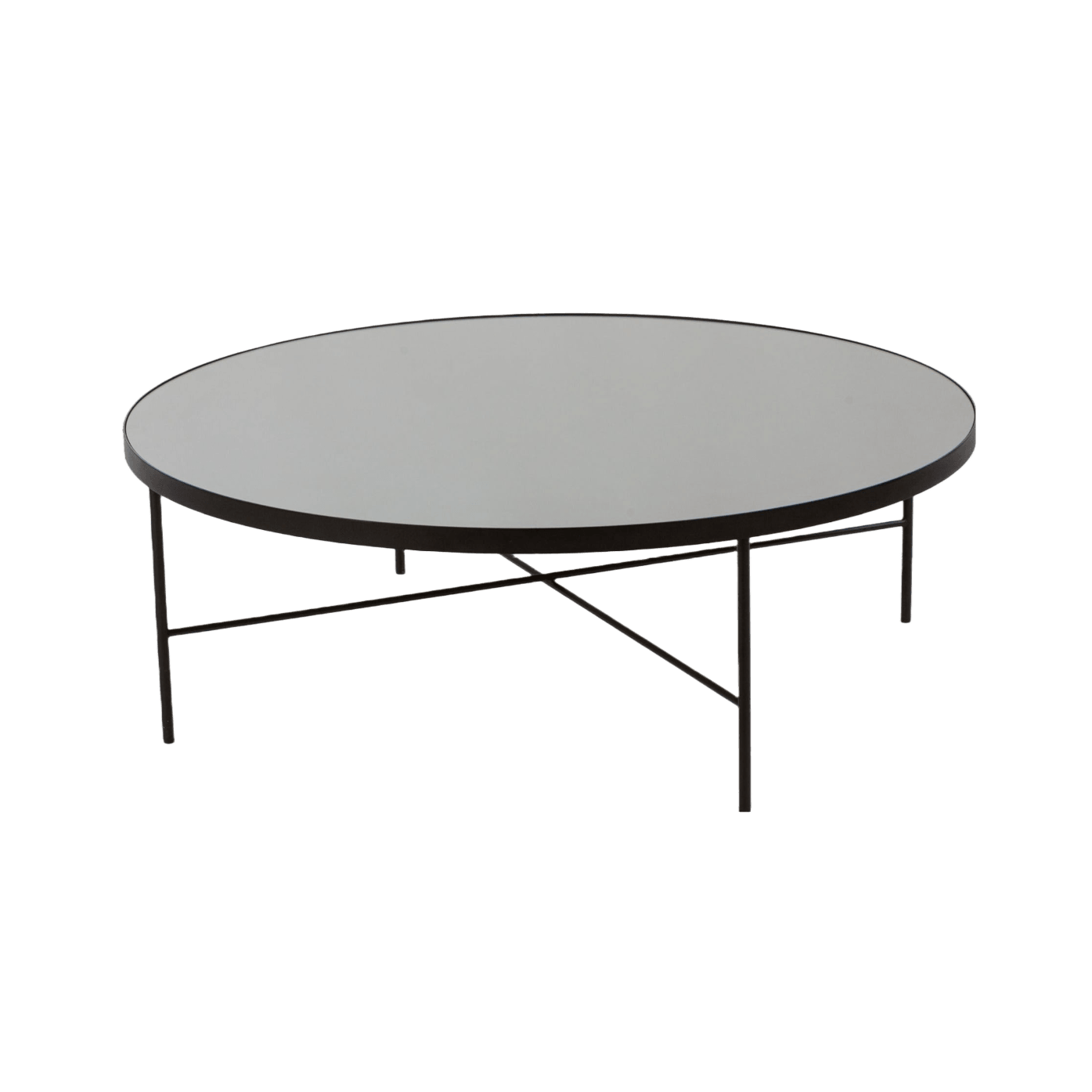 Coffee table HARSTAD #3 titanium mirror