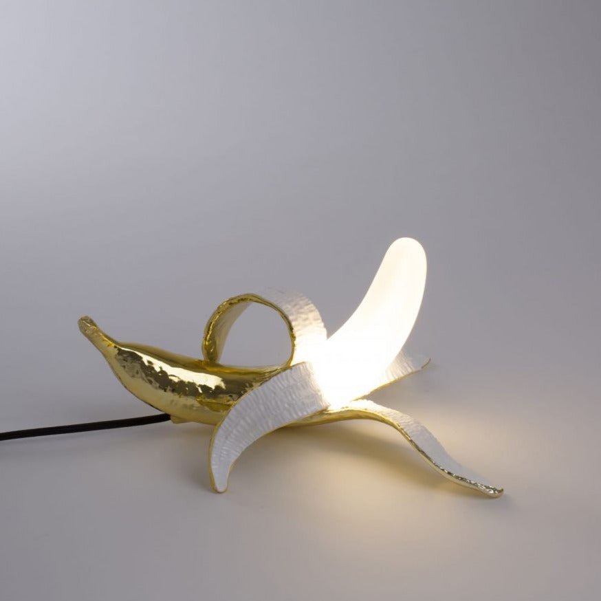 BANANA DEWEY table lamp gold