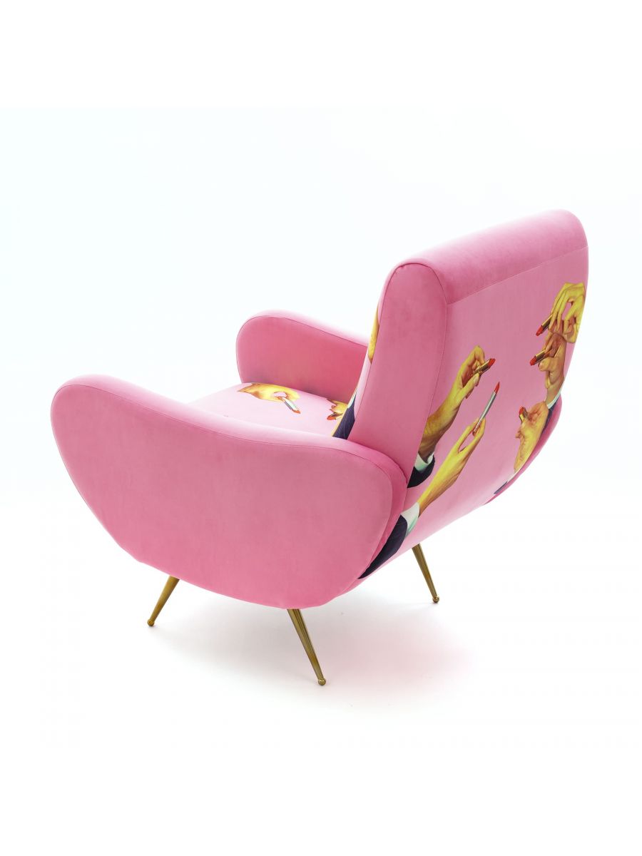 LIPSTICKS armchair pink
