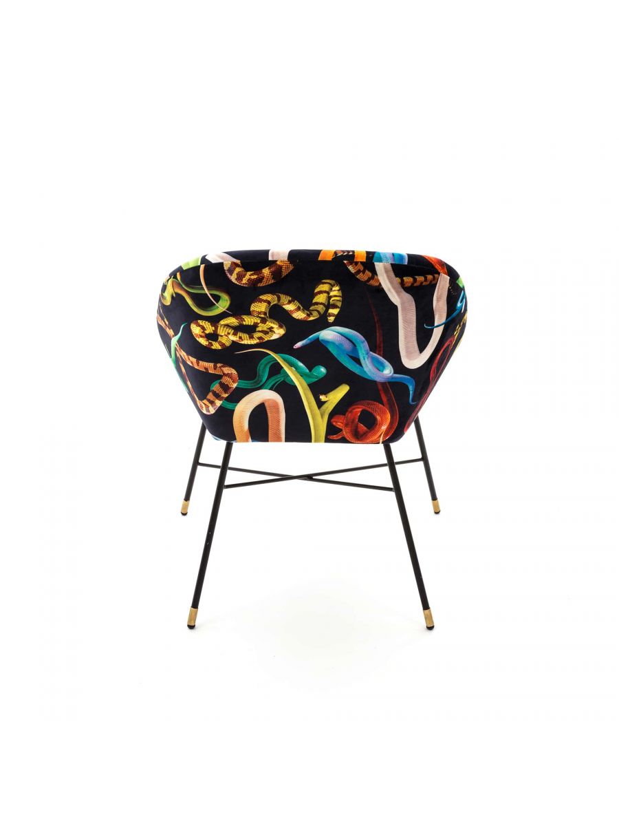 SNAKES chair black