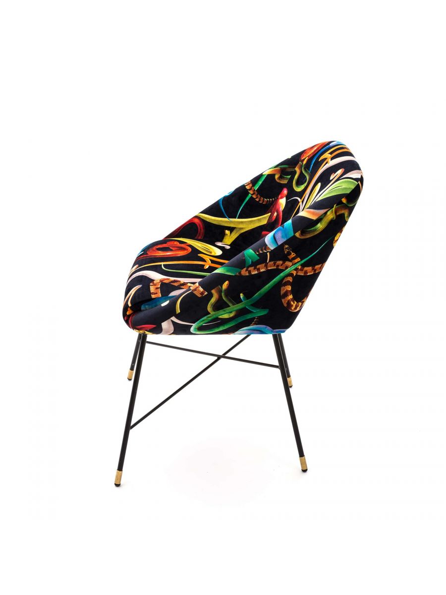 SNAKES chair black