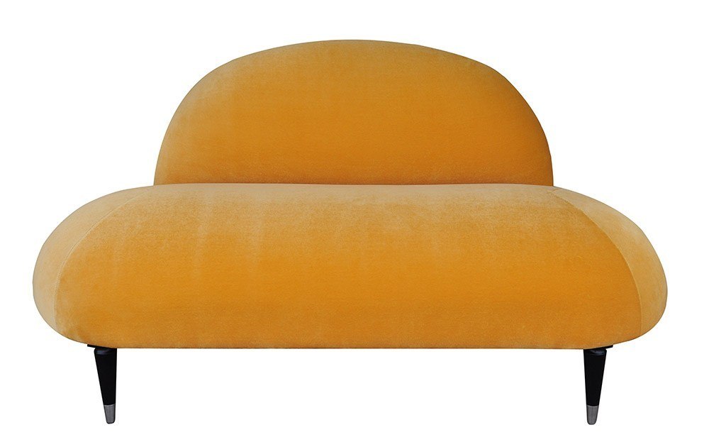 Mini sofa BEETLE yellow