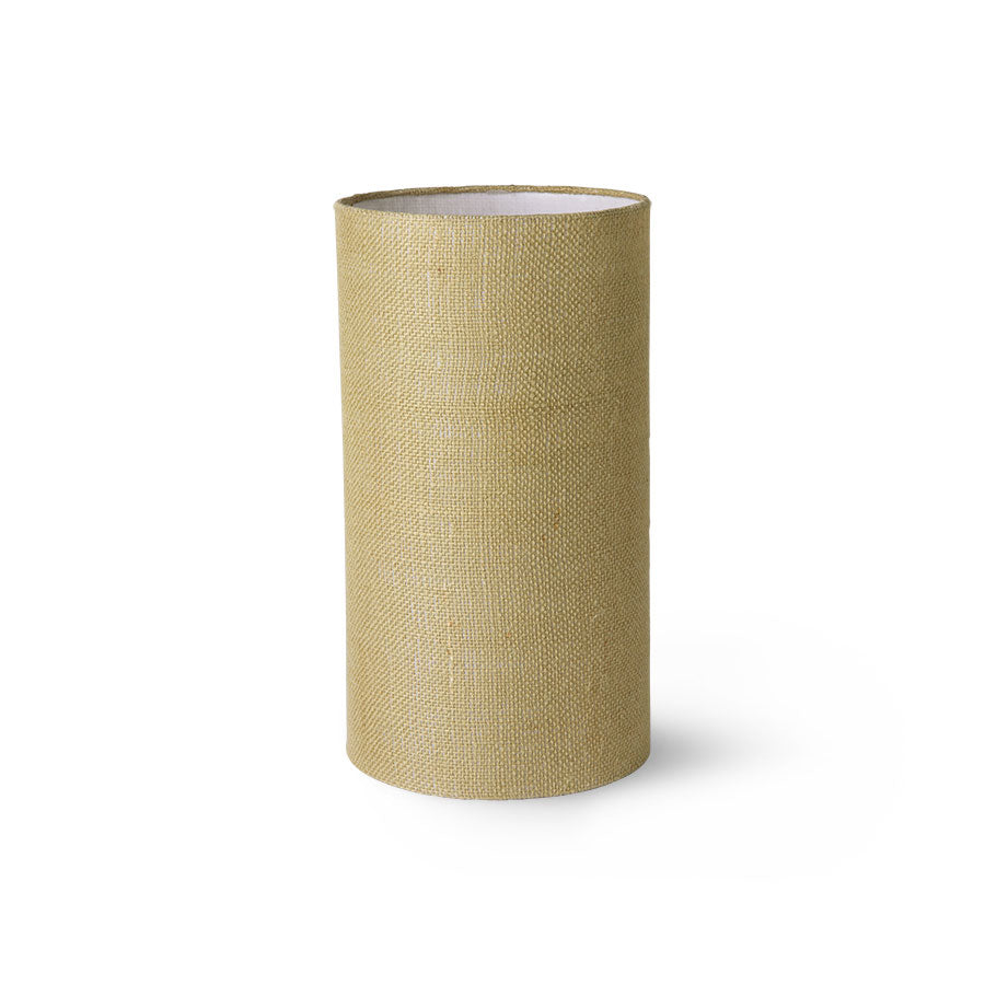 Use this lampshade to create a unique lamp! Jade is an element from Jute, stylized for the 1960s and 70s of the last century. The minimalist workmanship makes it a warm, muffled glow to every room in which it will stand. The bedroom kept in retro style will gain an interesting element that not only fulfills the function of lighting, but also an interesting decoration. A classic living room will become an ideal place to relax with tea.