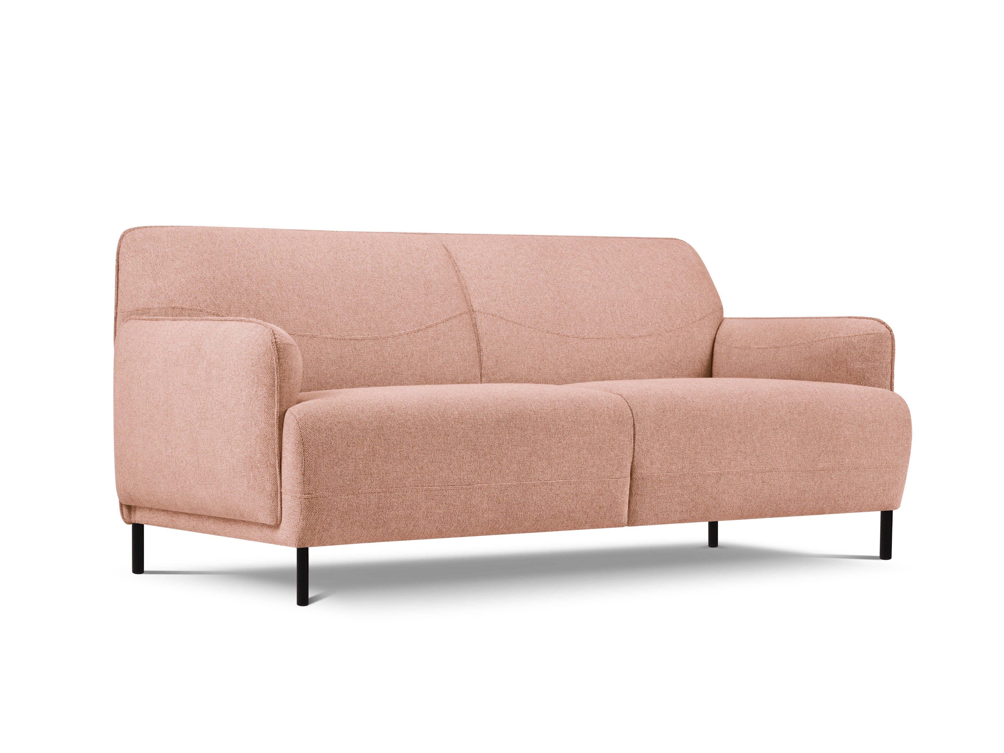 Sofa, "Neso", 2 Seats, 175x90x76
 ,Pink,Black Metal, Windsor & Co, Eye on Design