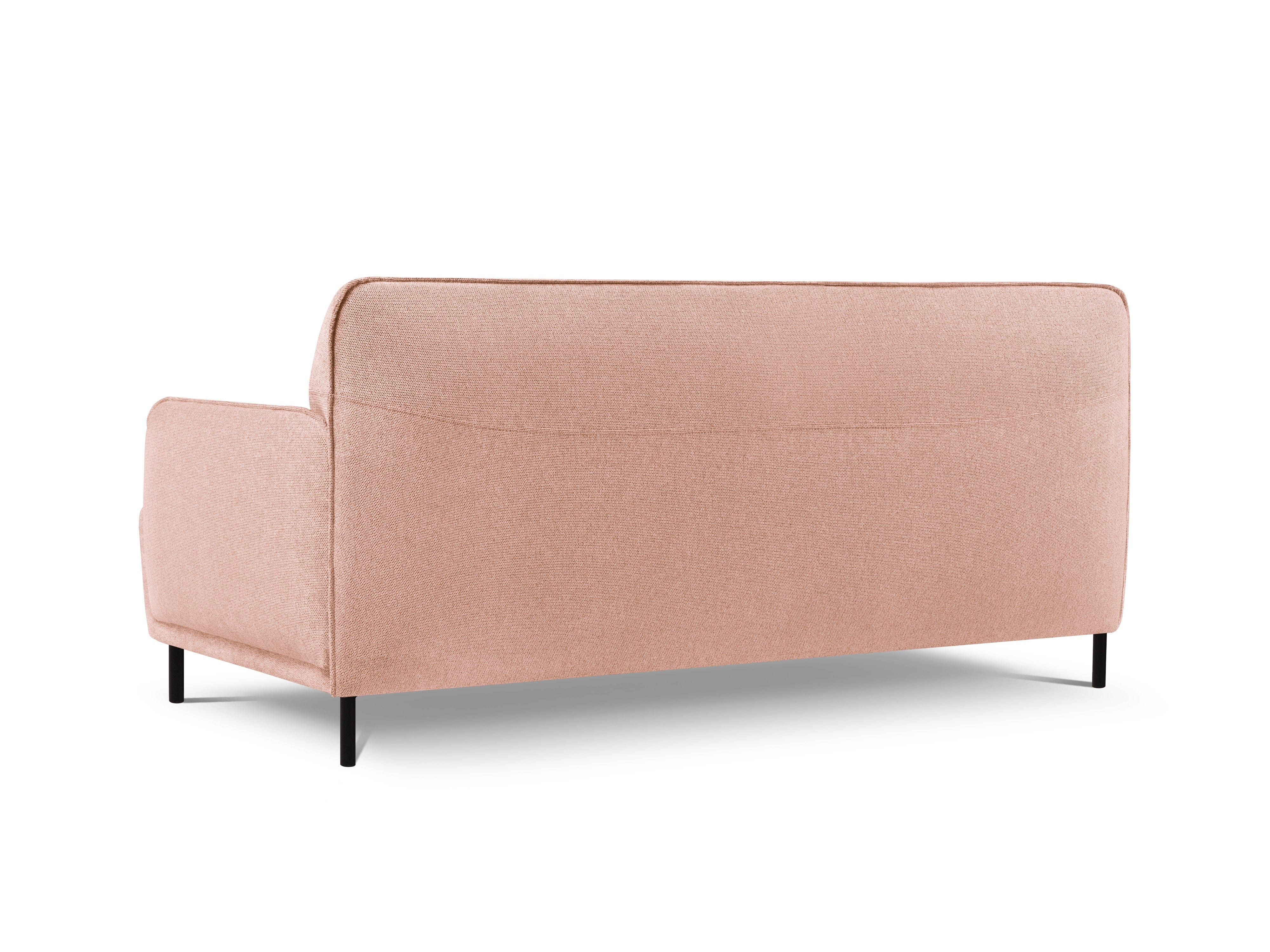 Sofa, "Neso", 2 Seats, 175x90x76
 ,Pink,Black Metal, Windsor & Co, Eye on Design