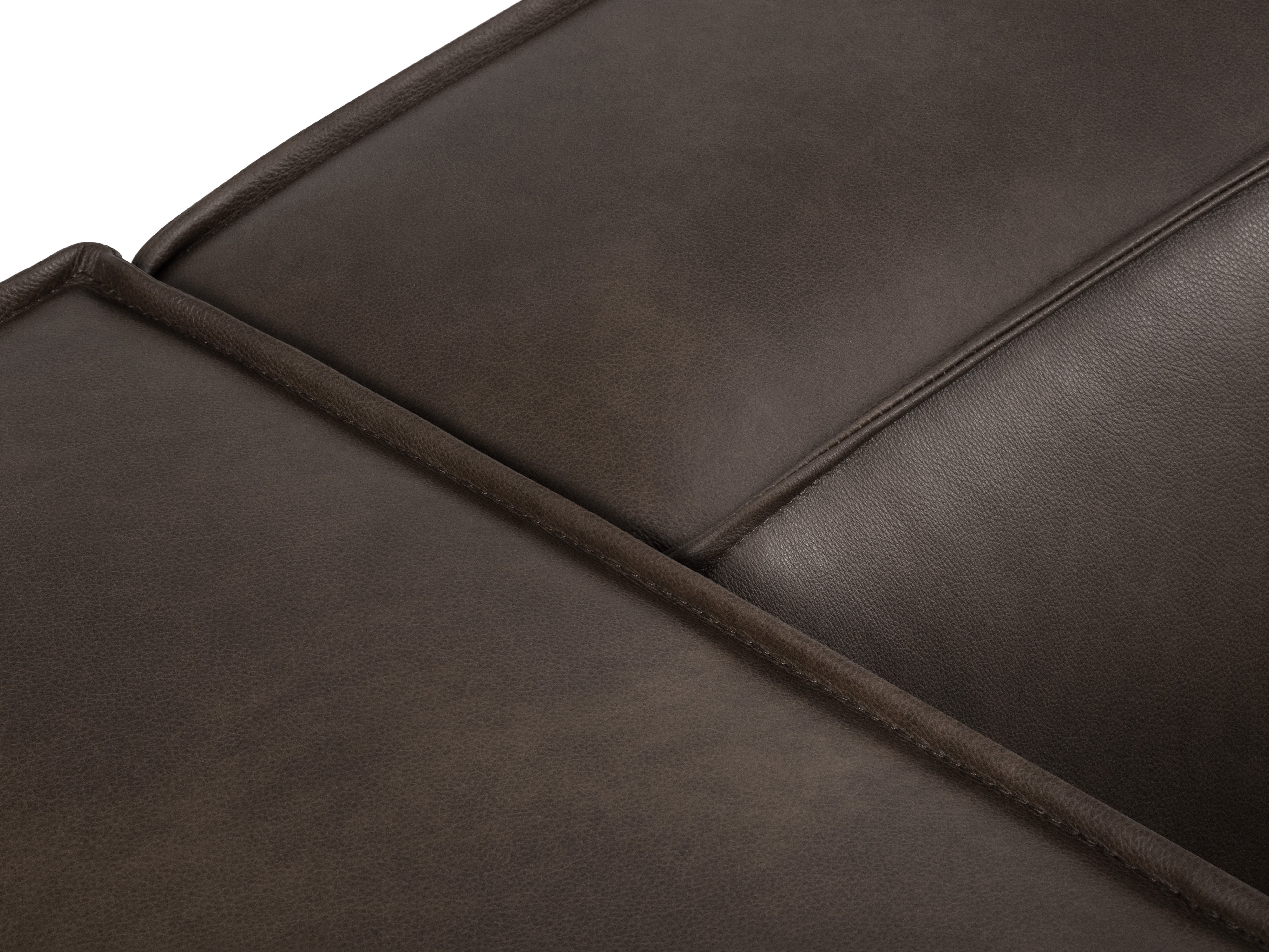 Sofa skórzana 2-osobowa MADAME oliwkowy brąz, Windsor & Co, Eye on Design