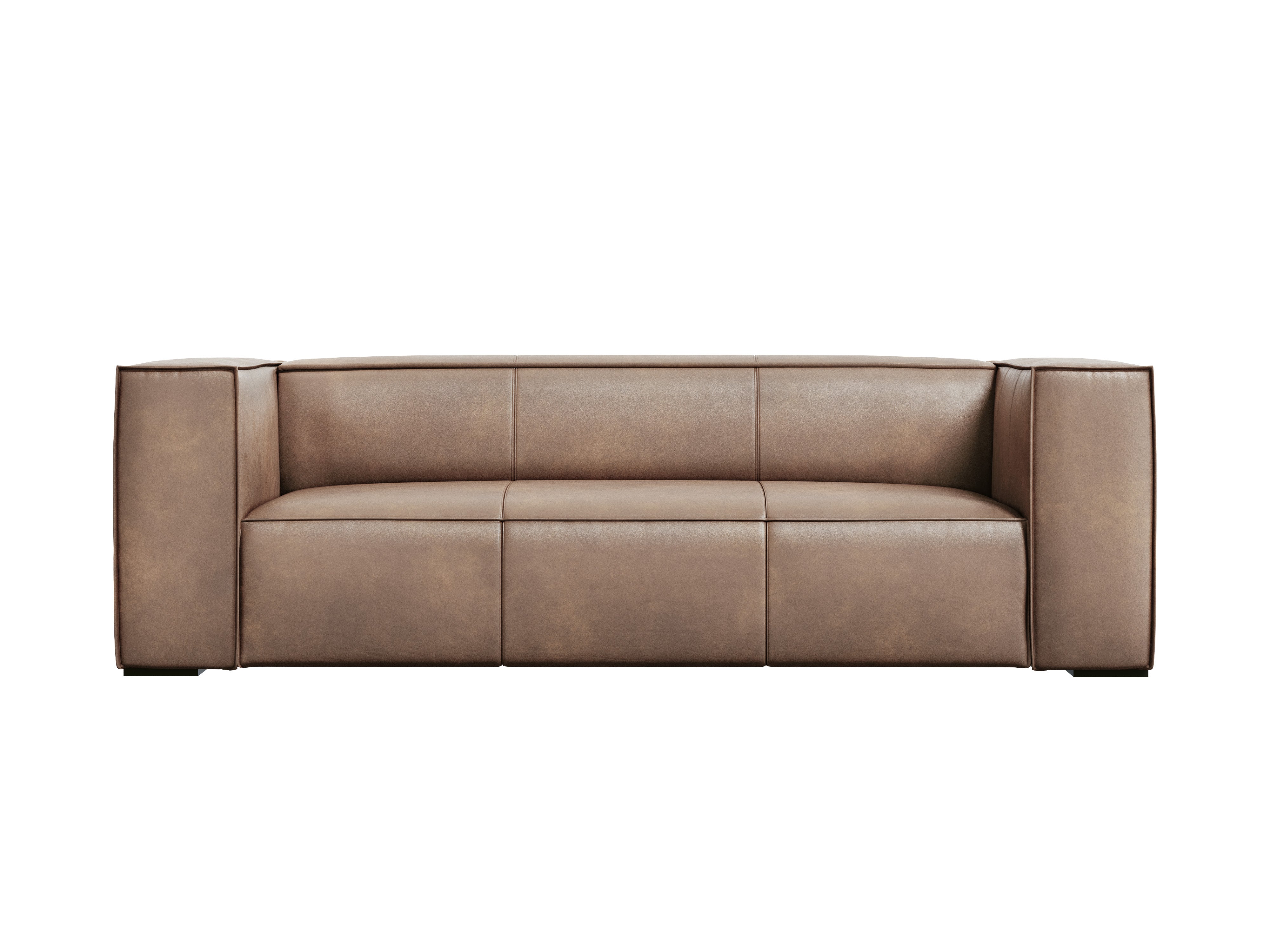 Sofa skórzana 3-osobowa MADAME beżowy, Windsor & Co, Eye on Design