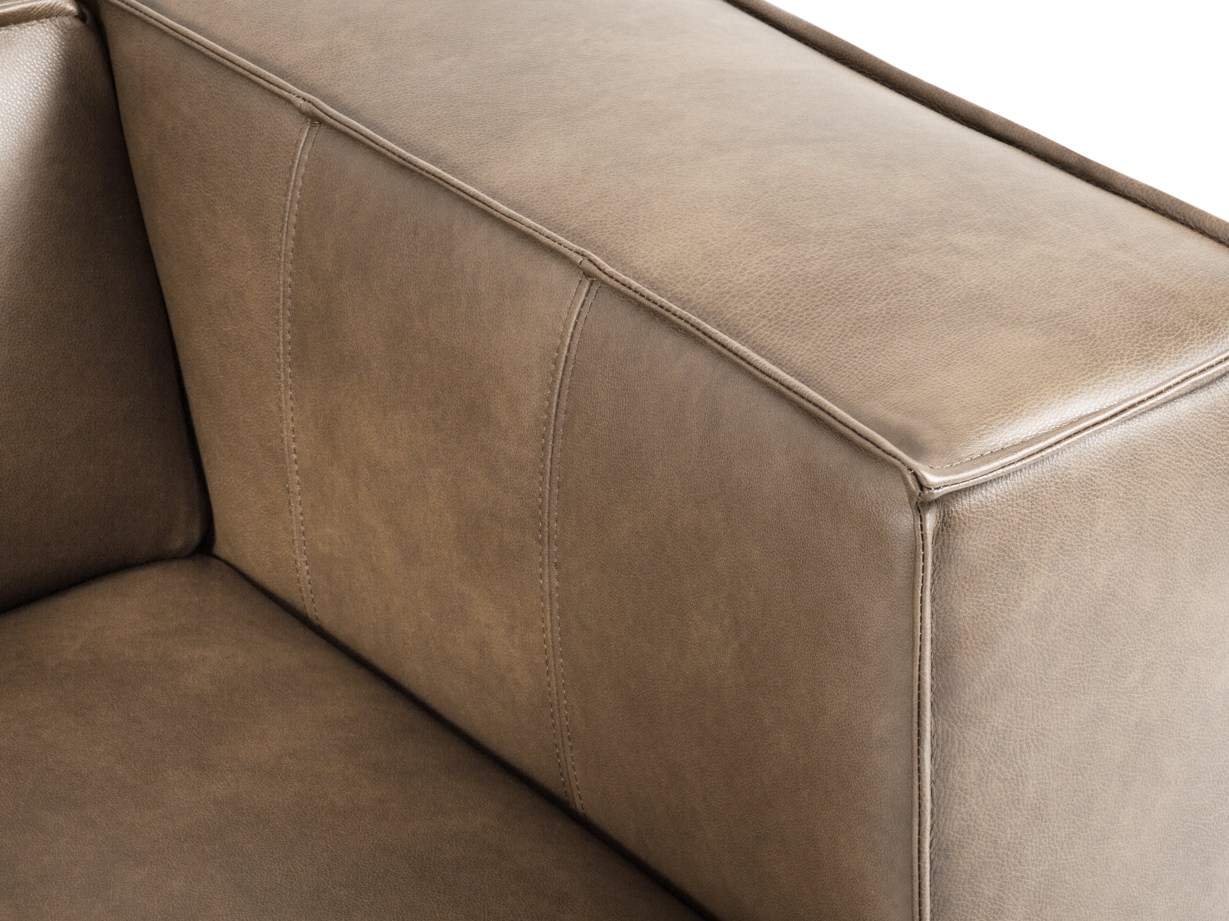 Sofa narożna skórzana MADAME beżowy, Windsor & Co, Eye on Design