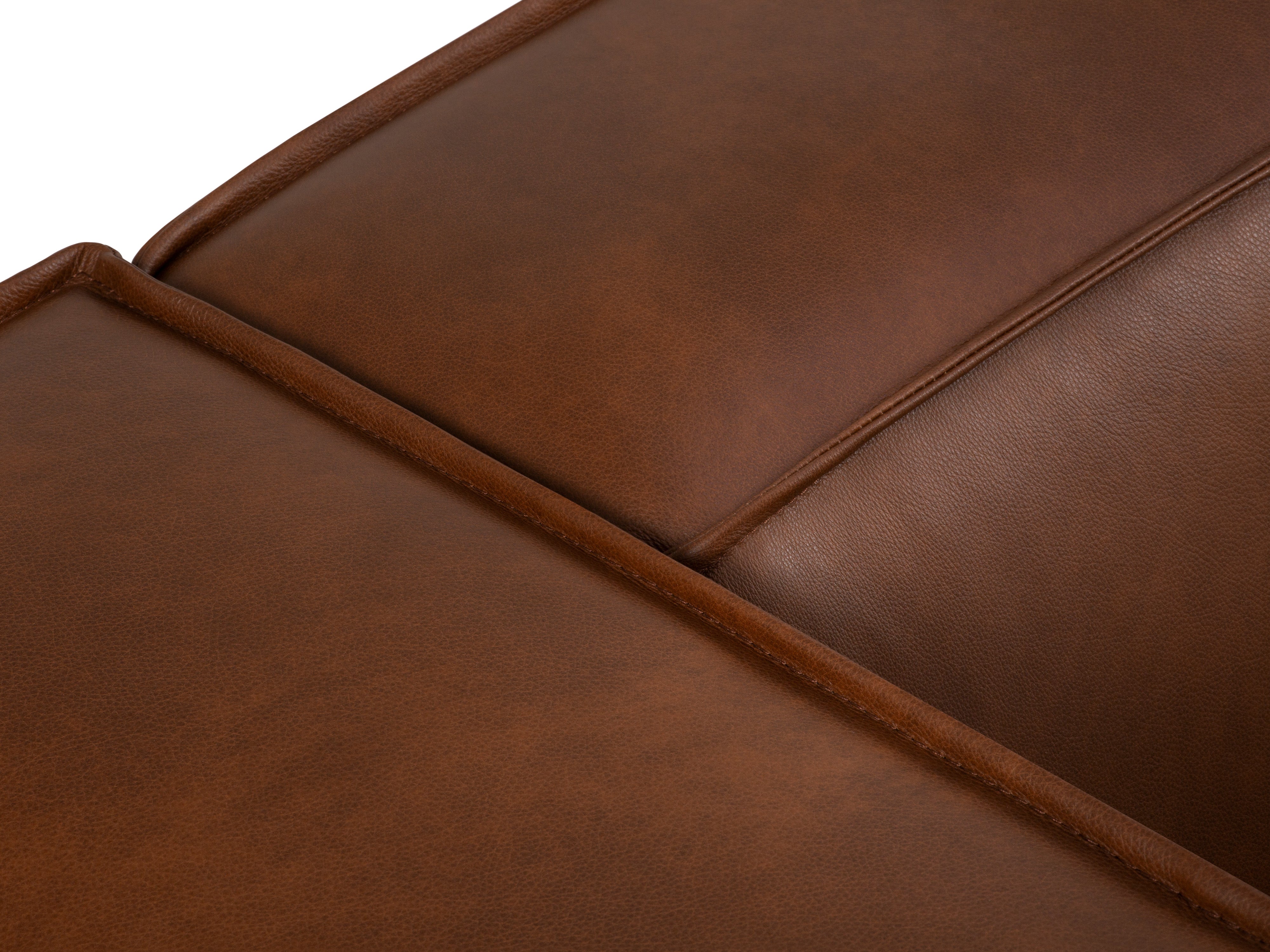 Narożnik skórzany panoramiczny lewostronny MADAME brązowy, Windsor & Co, Eye on Design
