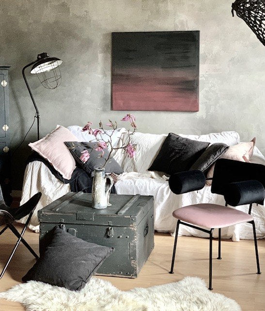 BEE armchair black and pink, Happy Barok, Eye on Design