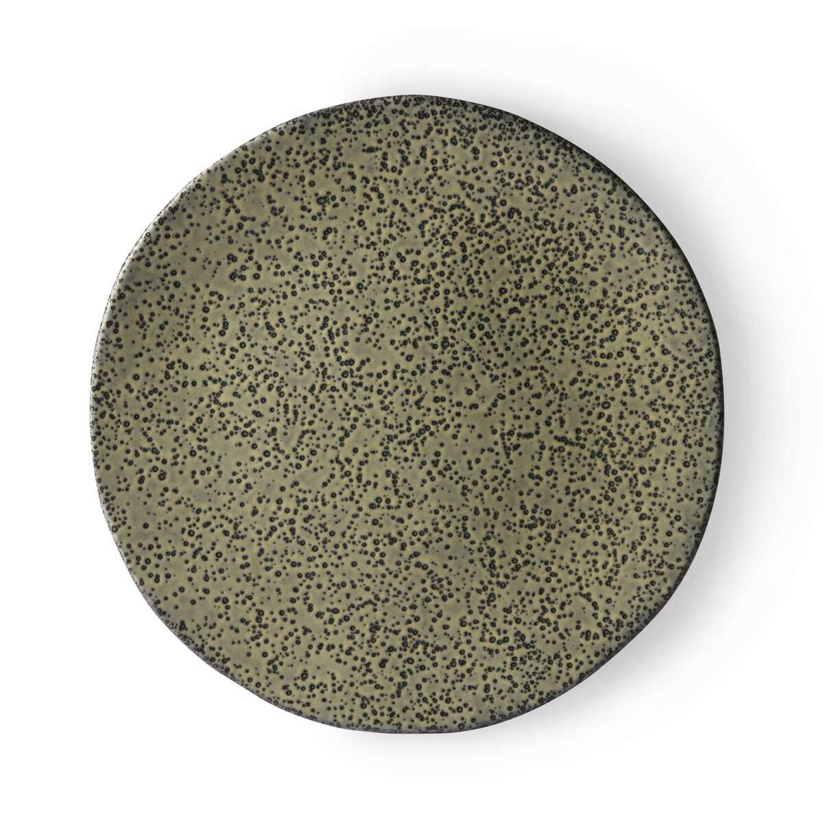 Gradient ceramics green dinner plate, HKliving, Eye on Design
