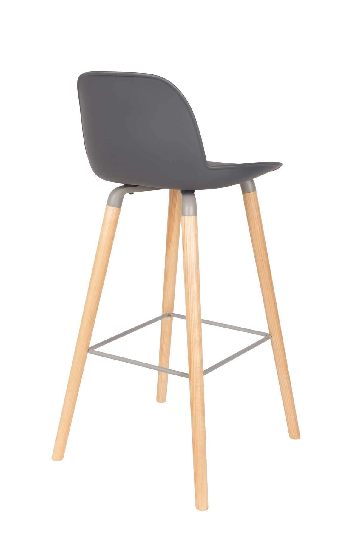 ALBERT KUIP bar stool dark grey - Eye on Design