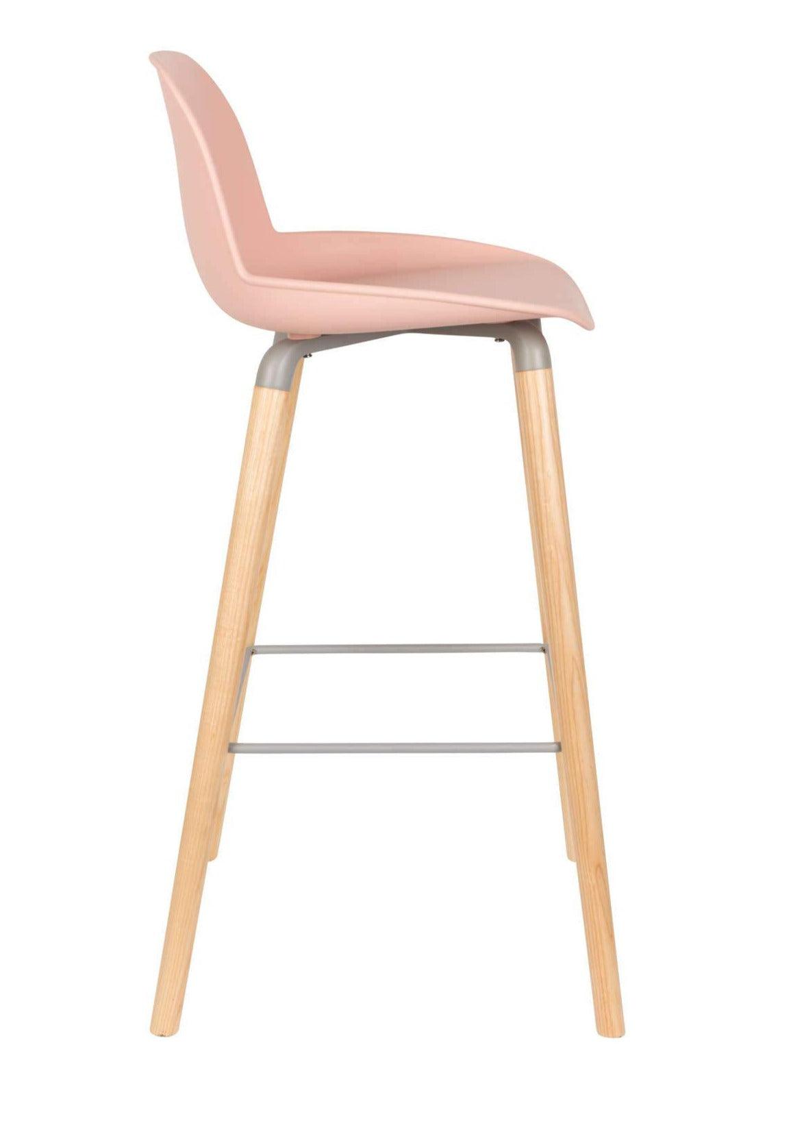 ALBERT KUIP bar stool pink - Eye on Design