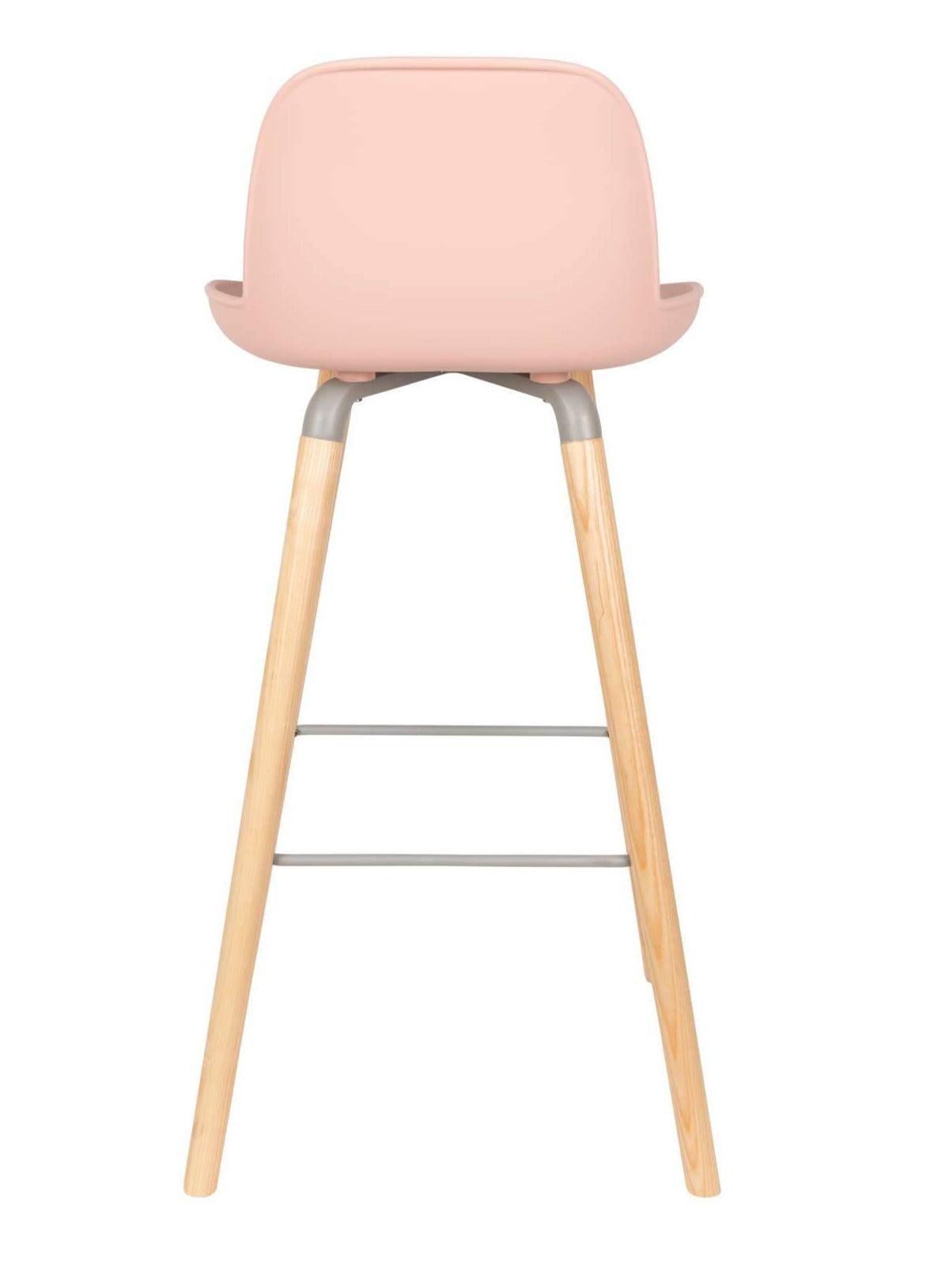 ALBERT KUIP bar stool pink - Eye on Design