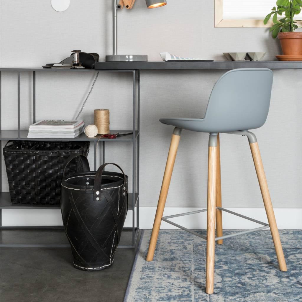 ALBERT KUIP low bar stool dark grey - Eye on Design