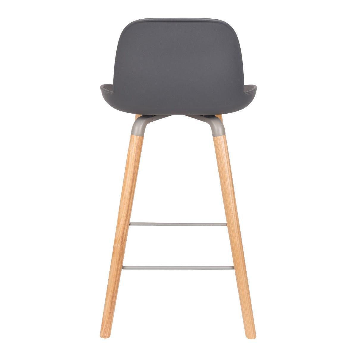 ALBERT KUIP low bar stool dark grey - Eye on Design