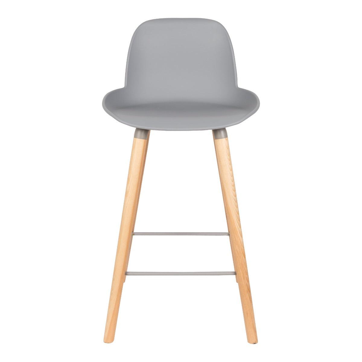 ALBERT KUIP low bar stool light grey - Eye on Design