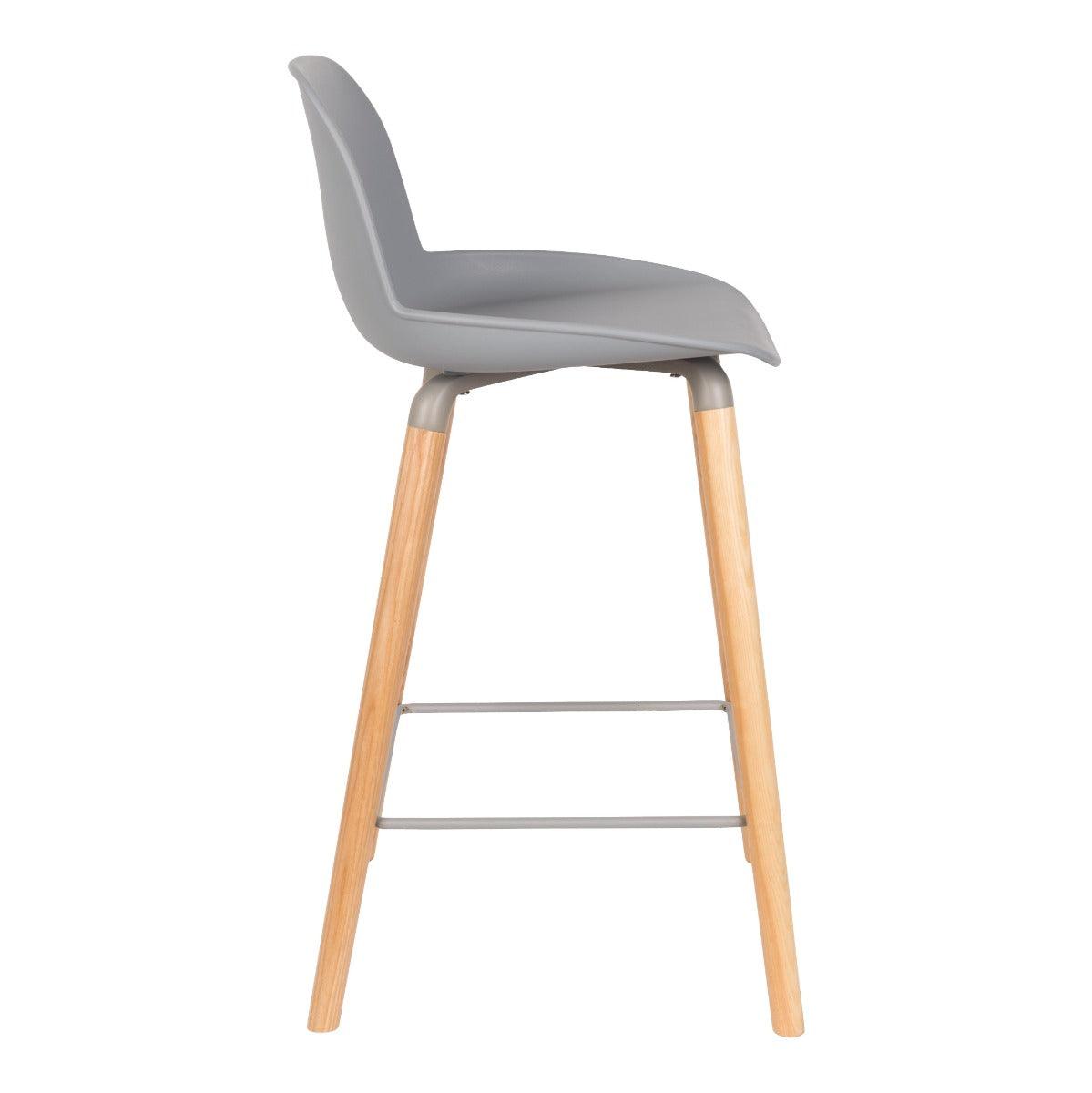 ALBERT KUIP low bar stool light grey - Eye on Design