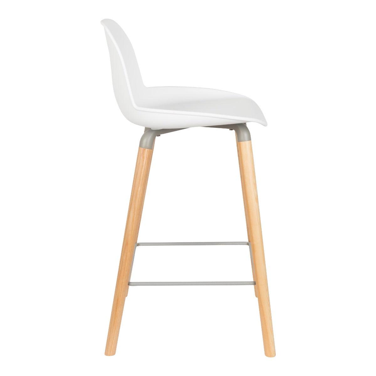 ALBERT KUIP low bar stool white - Eye on Design