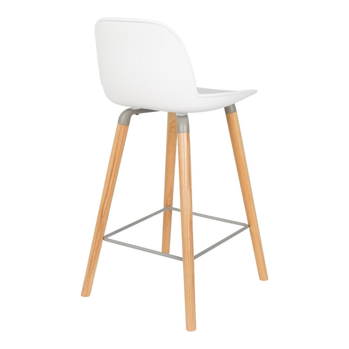 ALBERT KUIP low bar stool white - Eye on Design