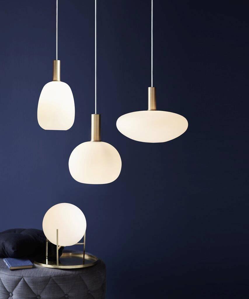 ALTON OVAL gold pendant lamp - Eye on Design