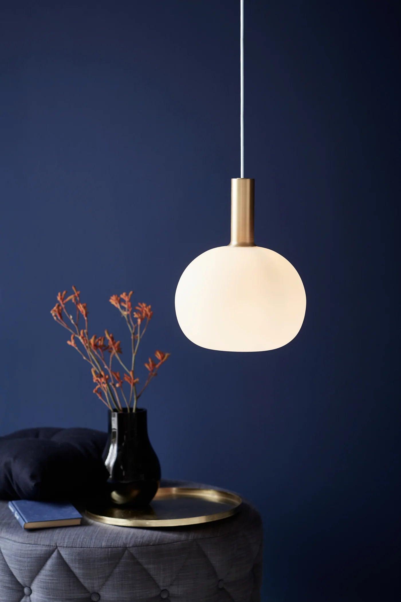 ALTON OVAL gold pendant lamp - Eye on Design