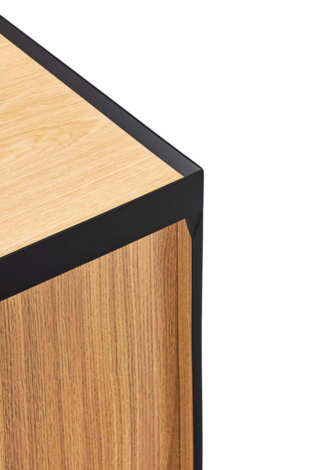 ARISTA black chest of drawers - Eye on Design