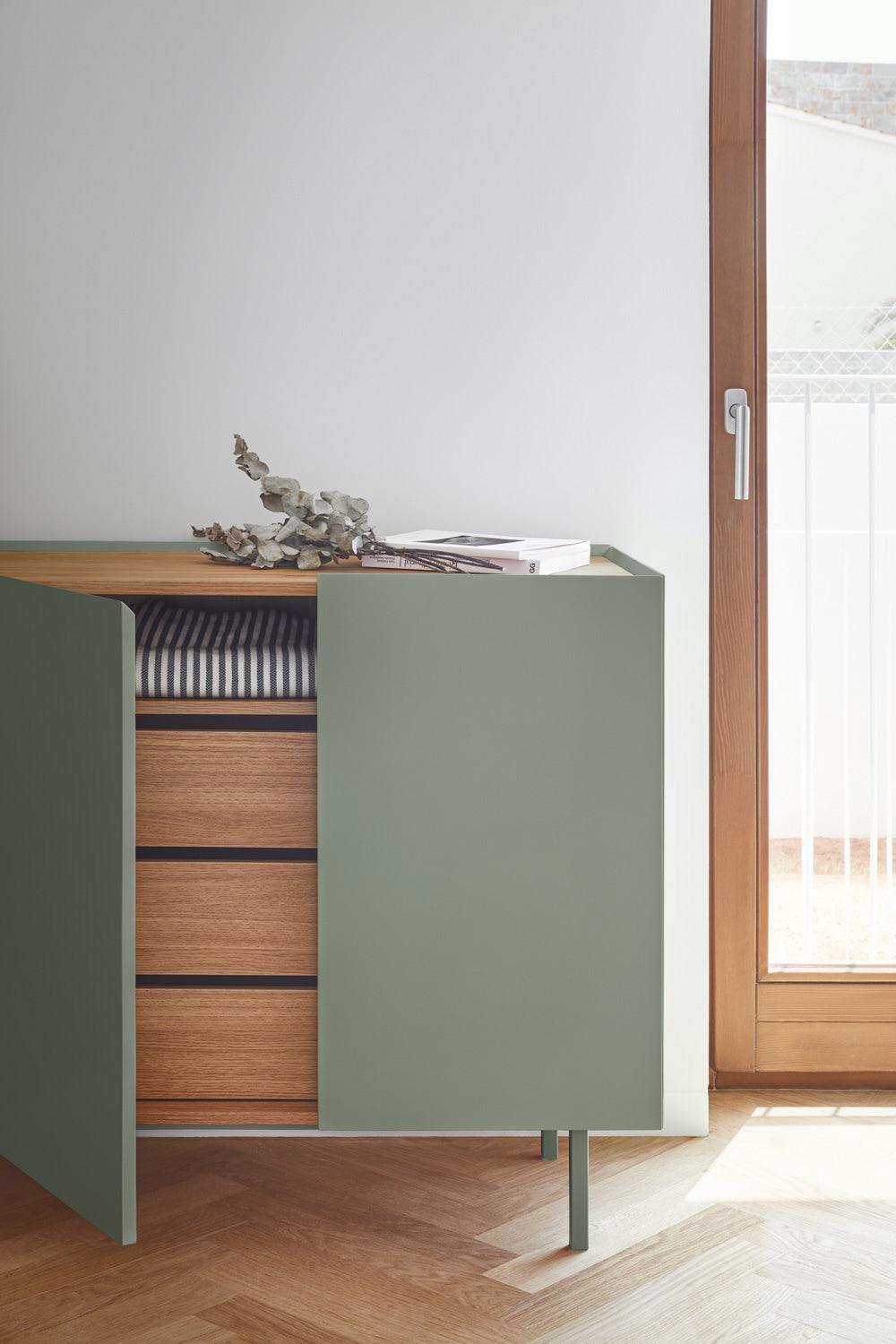 ARISTA cabinet green - Eye on Design