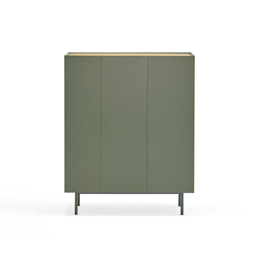 ARISTA high chest of drawers green - Eye on Design