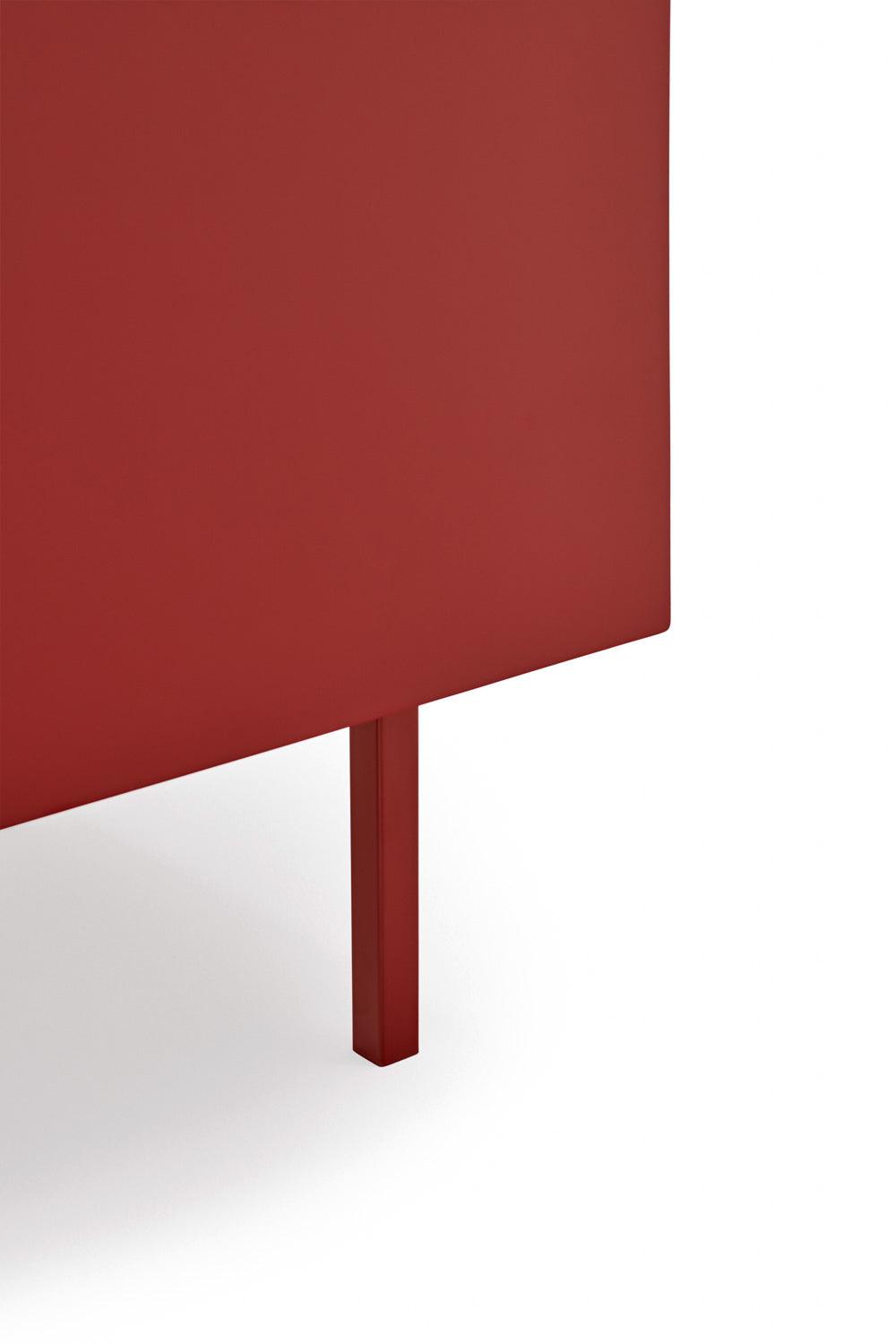 ARISTA red chest of drawers - Eye on Design