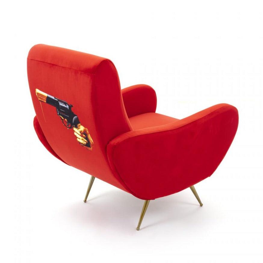 Armchair REVOLVER red - Eye on Design