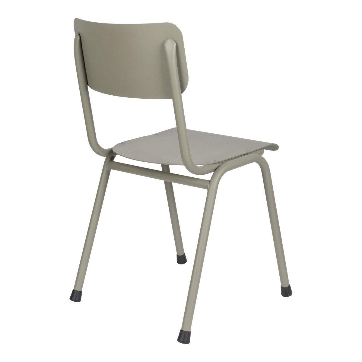 BACK TO SCHOOL outdoor chair olive, Zuiver, Eye on Design