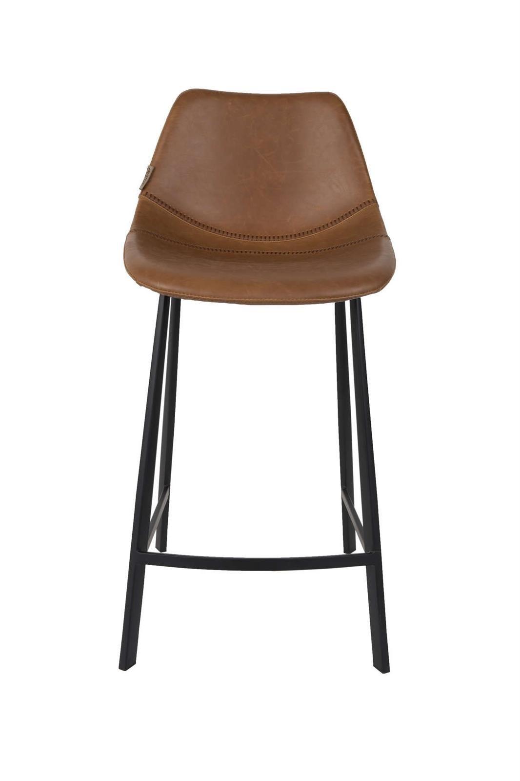 Bar stool FRANKY 80 cognac - Eye on Design